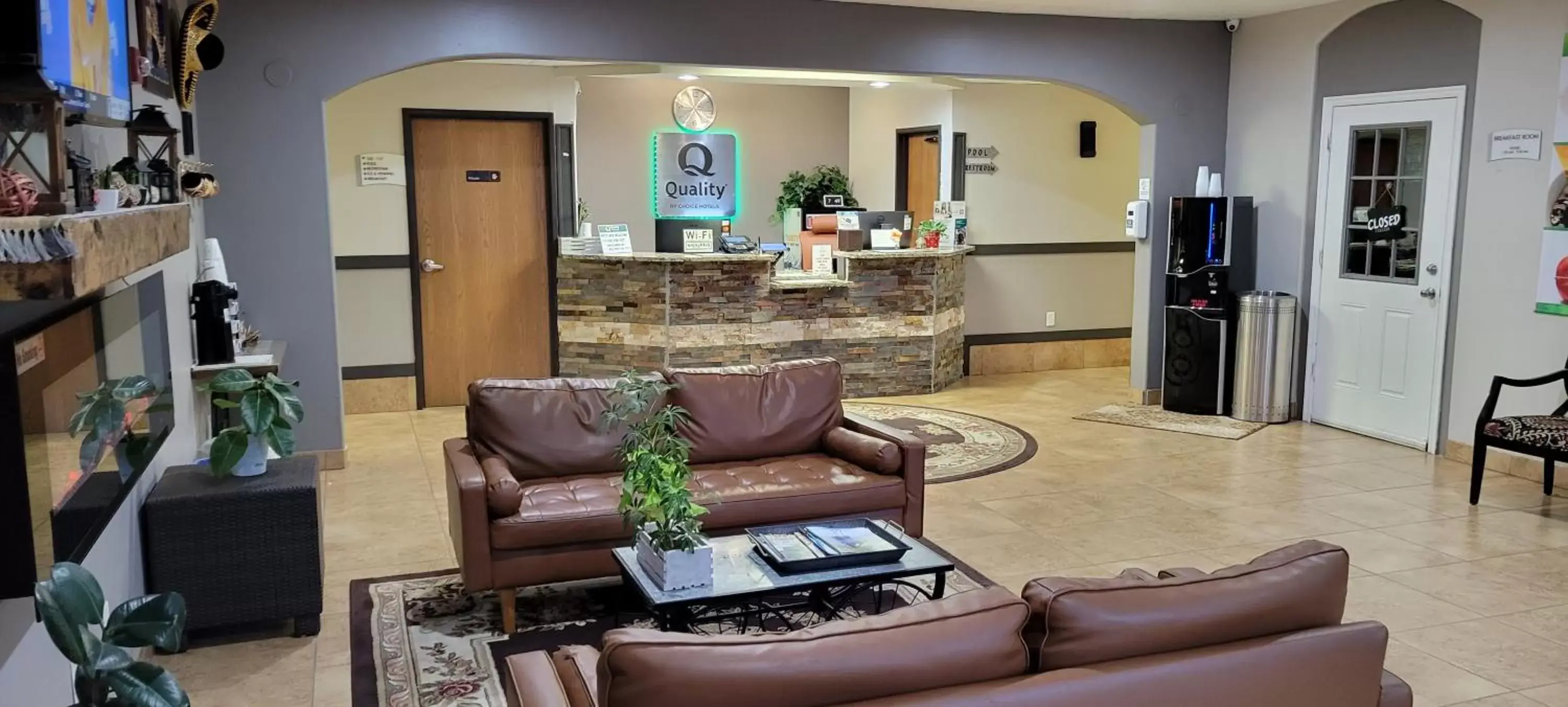 Lobby or reception, Lobby/Reception in Quality Inn & Suites Salina National Forest Area