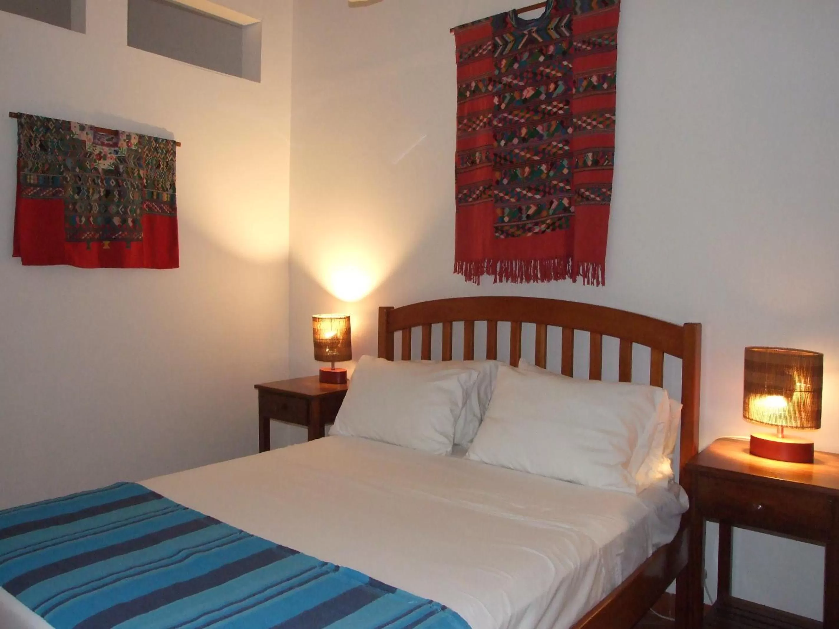 Bed in BlueBelize B&B