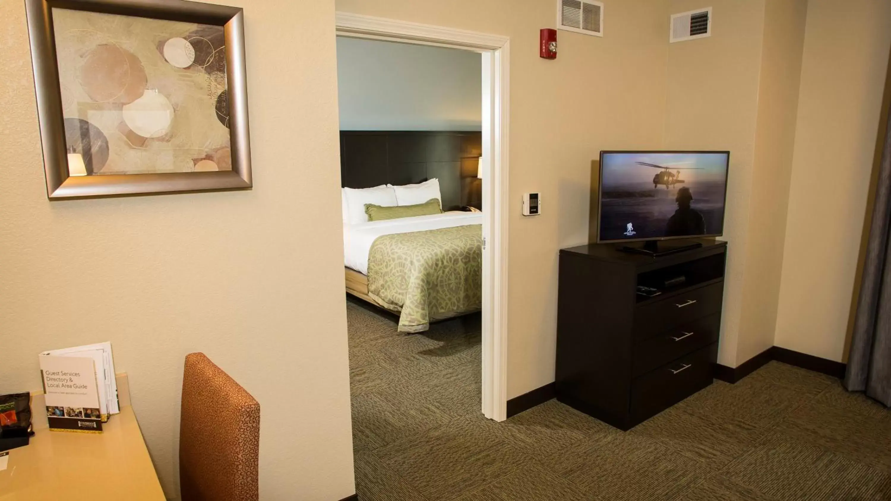 Photo of the whole room, TV/Entertainment Center in Staybridge Suites Lexington, an IHG Hotel