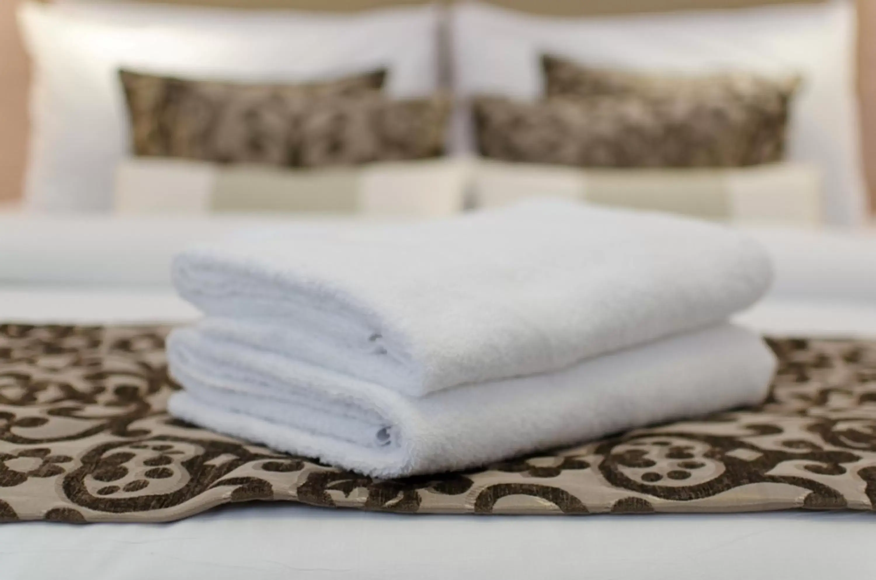 Decorative detail, Bed in Toledo Amman Hotel Decorative detail, Bed in Toledo Amman Hotel