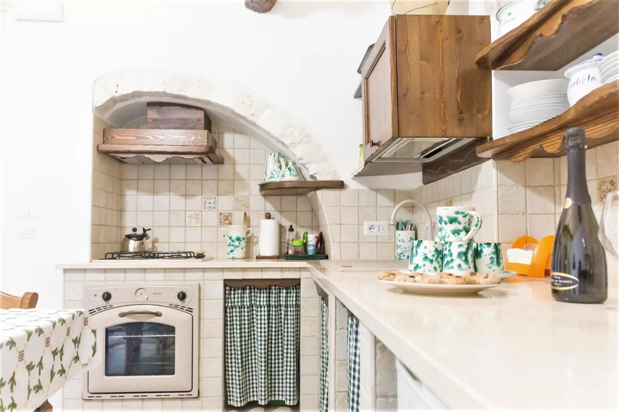 Kitchen or kitchenette in Trulli Donna Isabella