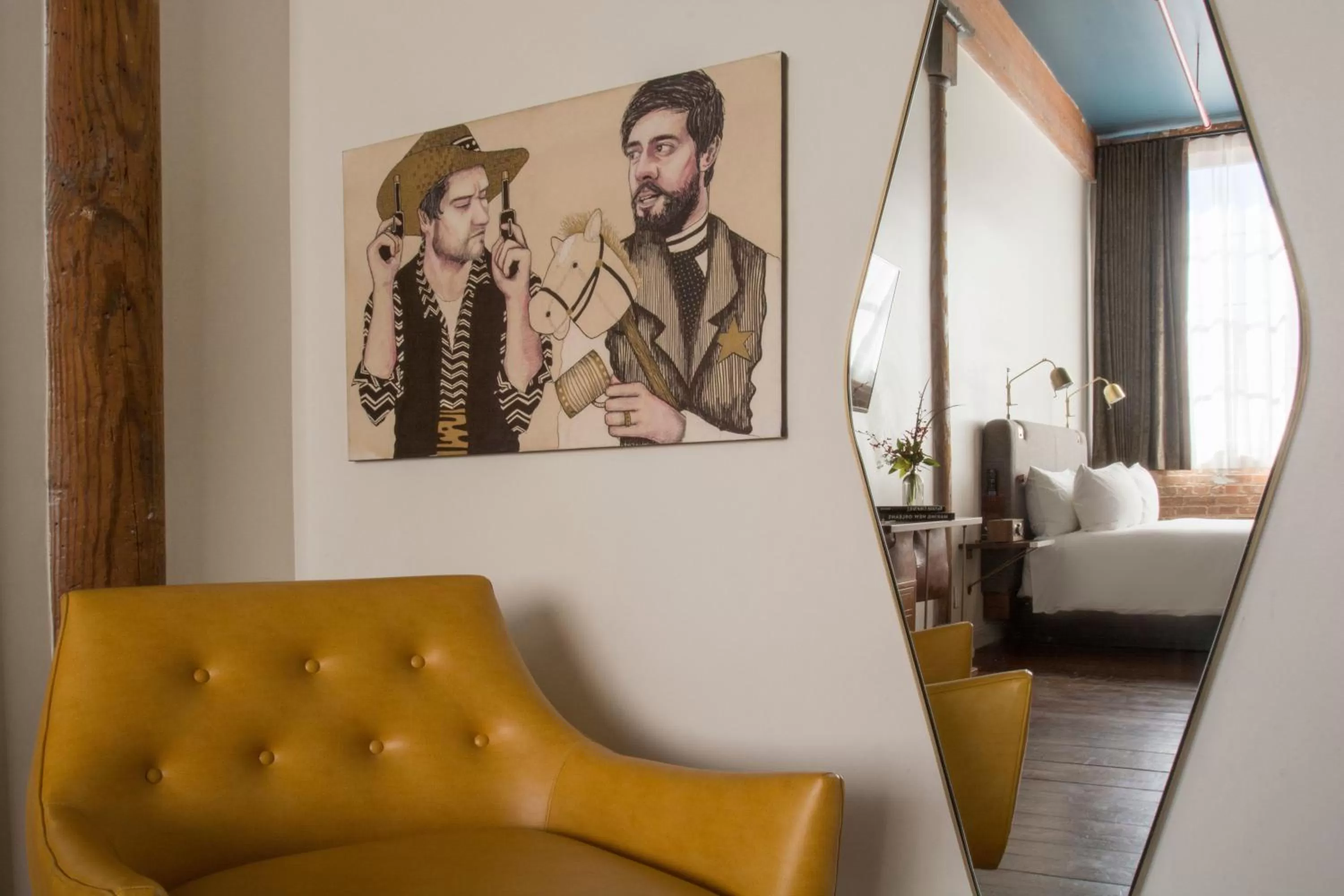 Decorative detail in The Old No. 77 Hotel & Chandlery