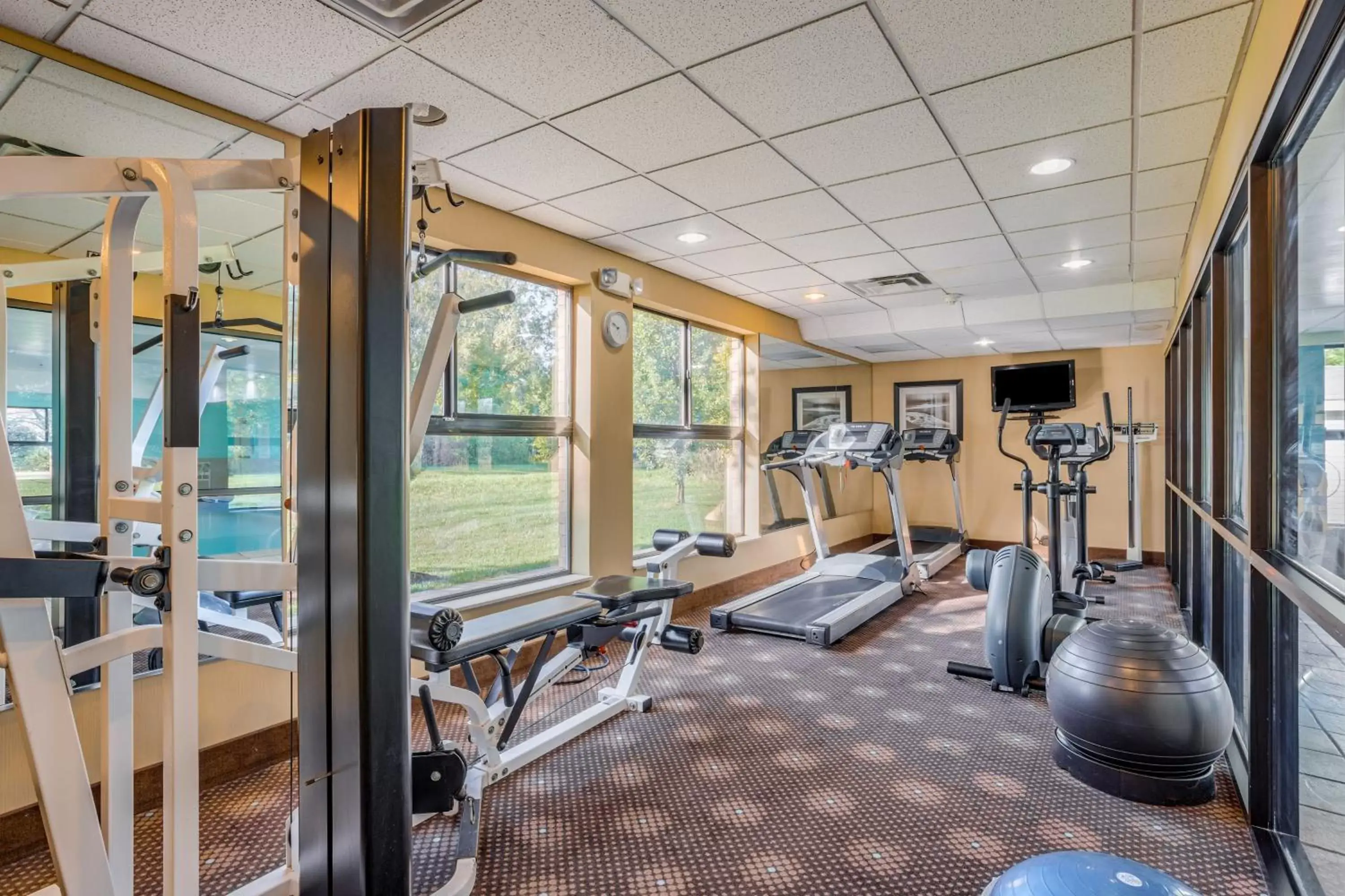 Spa and wellness centre/facilities, Fitness Center/Facilities in Holiday Inn Express Hotel & Suites Canton, an IHG Hotel
