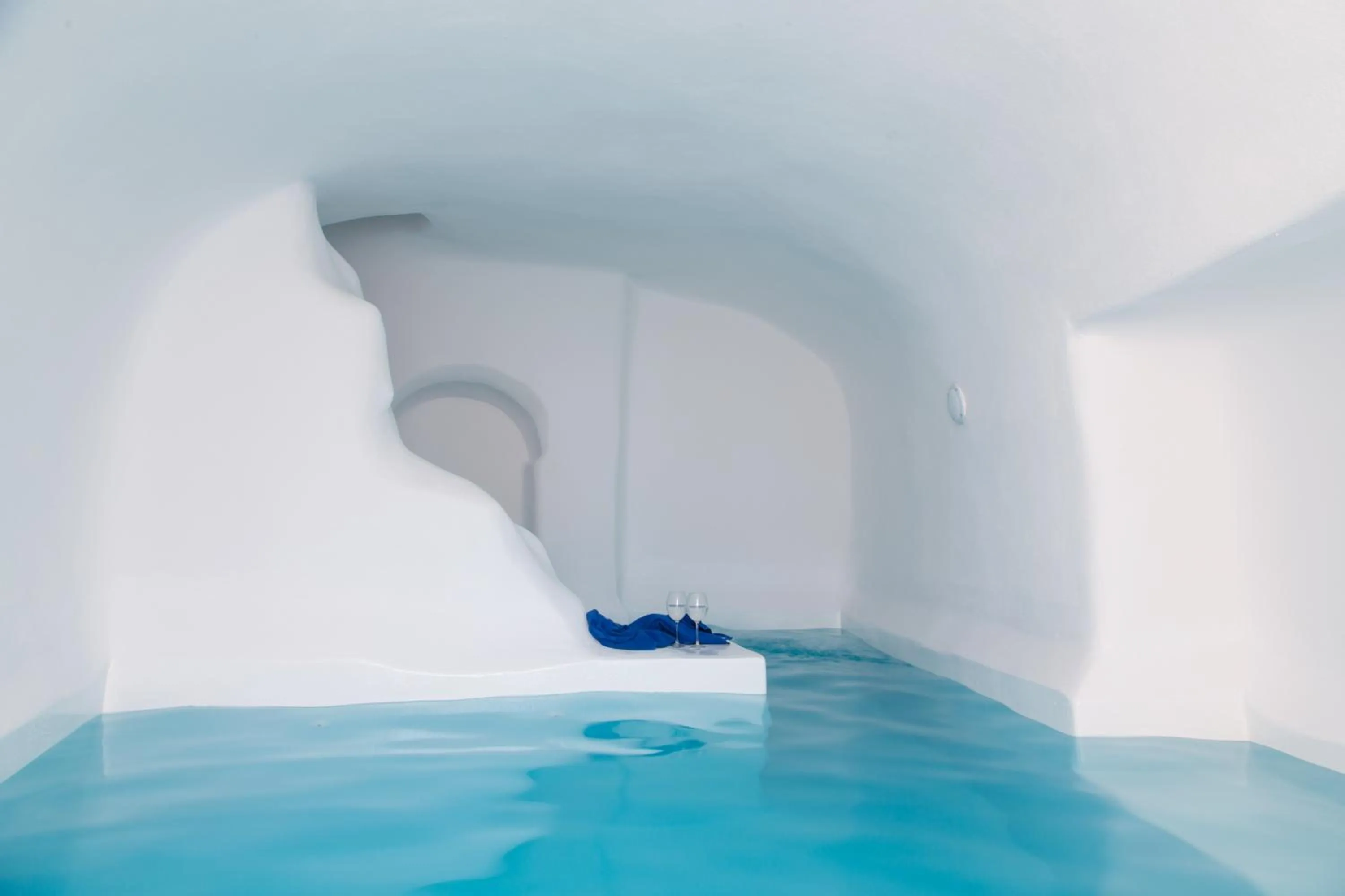 Swimming pool in Trieris Villa & Suites