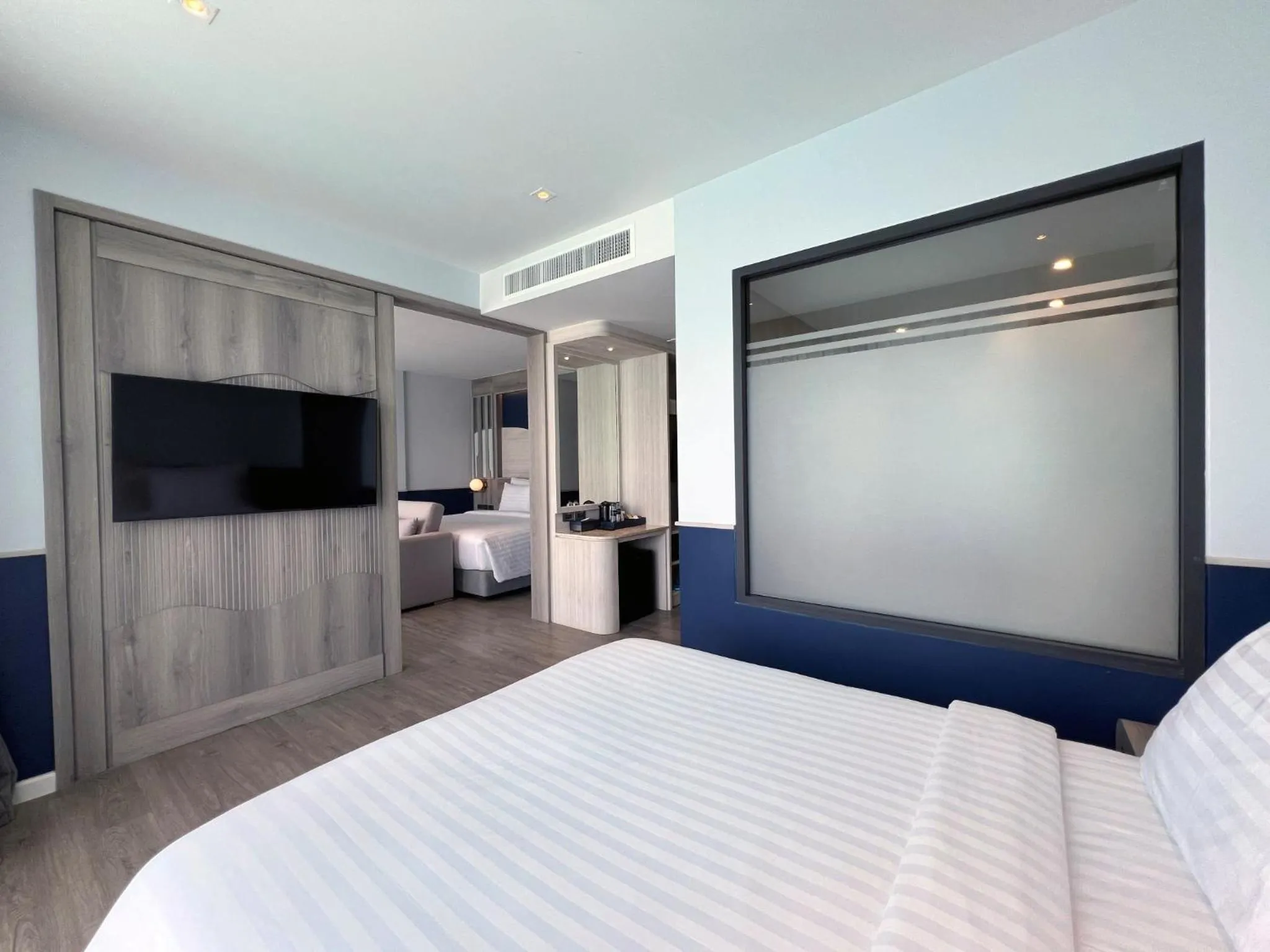 Bed in Seabed Grand Hotel Phuket - SHA Extra Plus