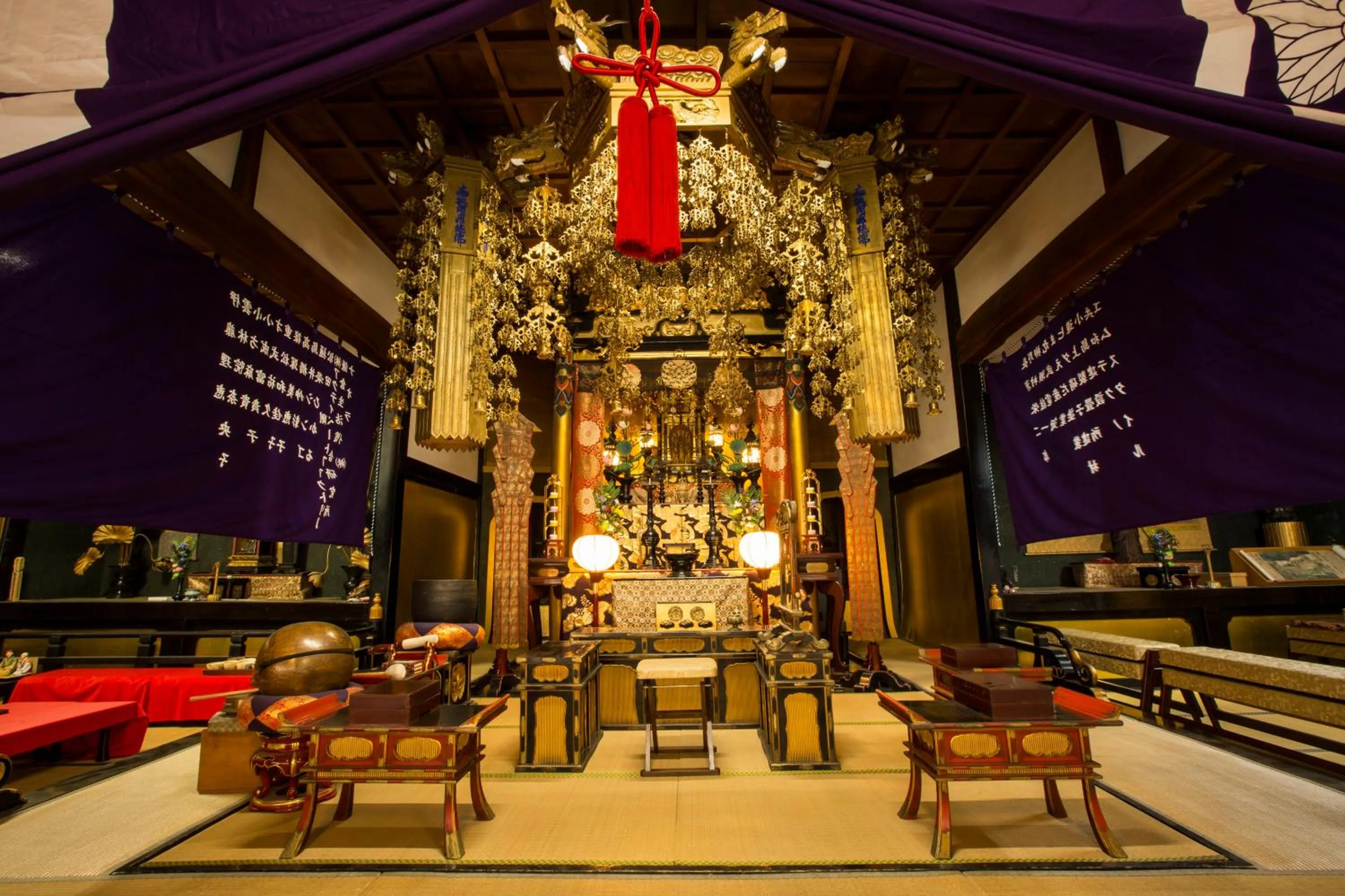 Place of worship in Temple Hotel Takayama Zenkoji
