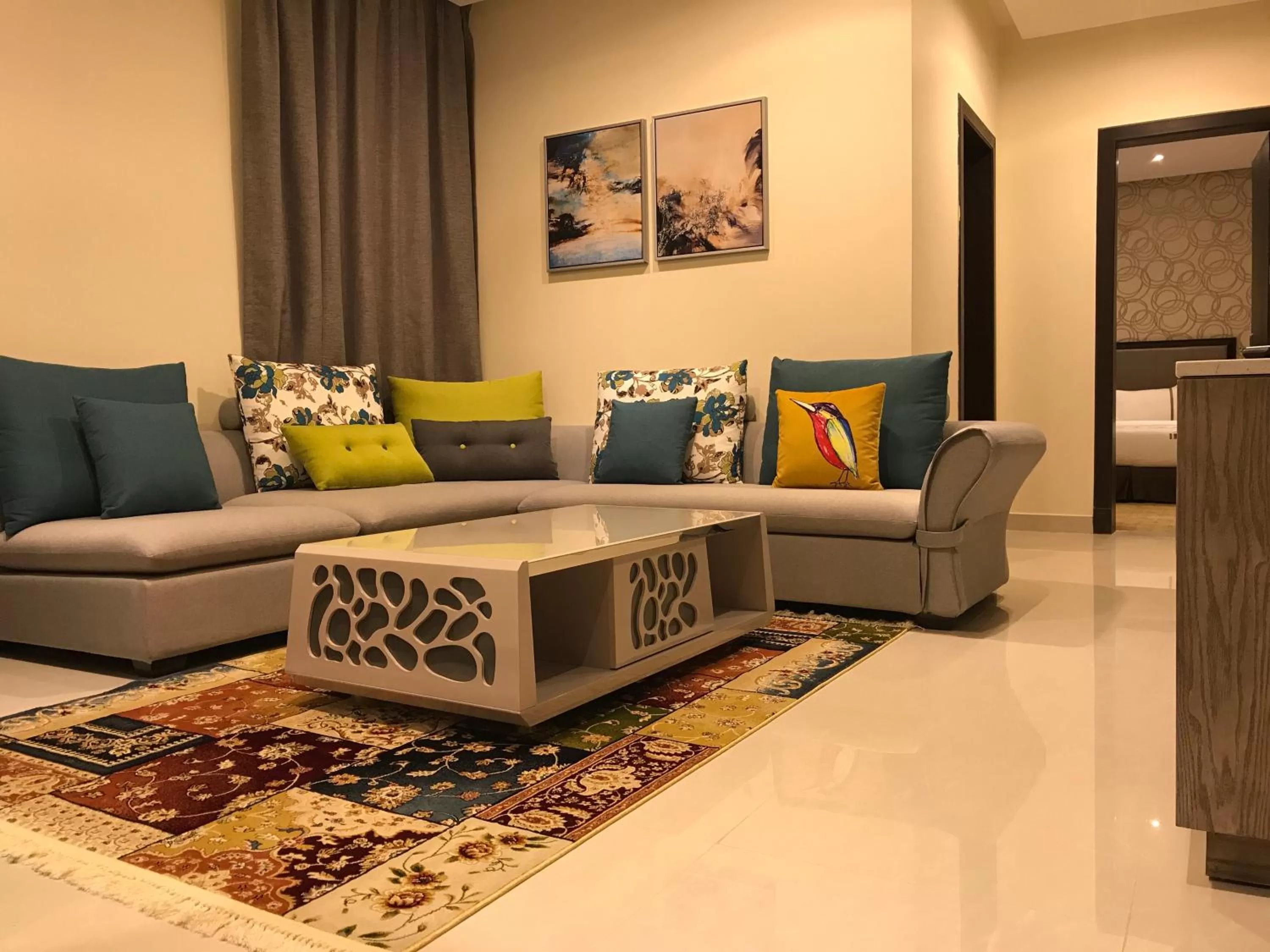 Living room in Nooryana Suites Boutique