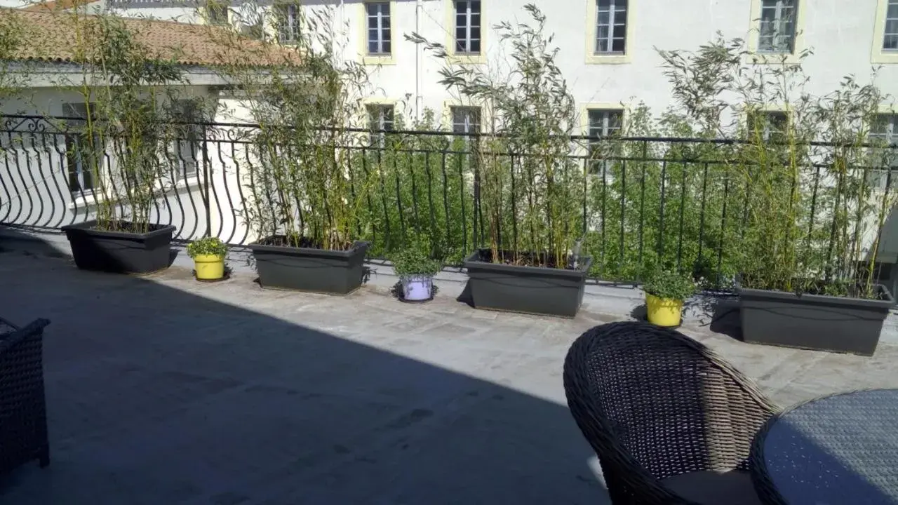 Balcony/Terrace in Hotel De La Bastide