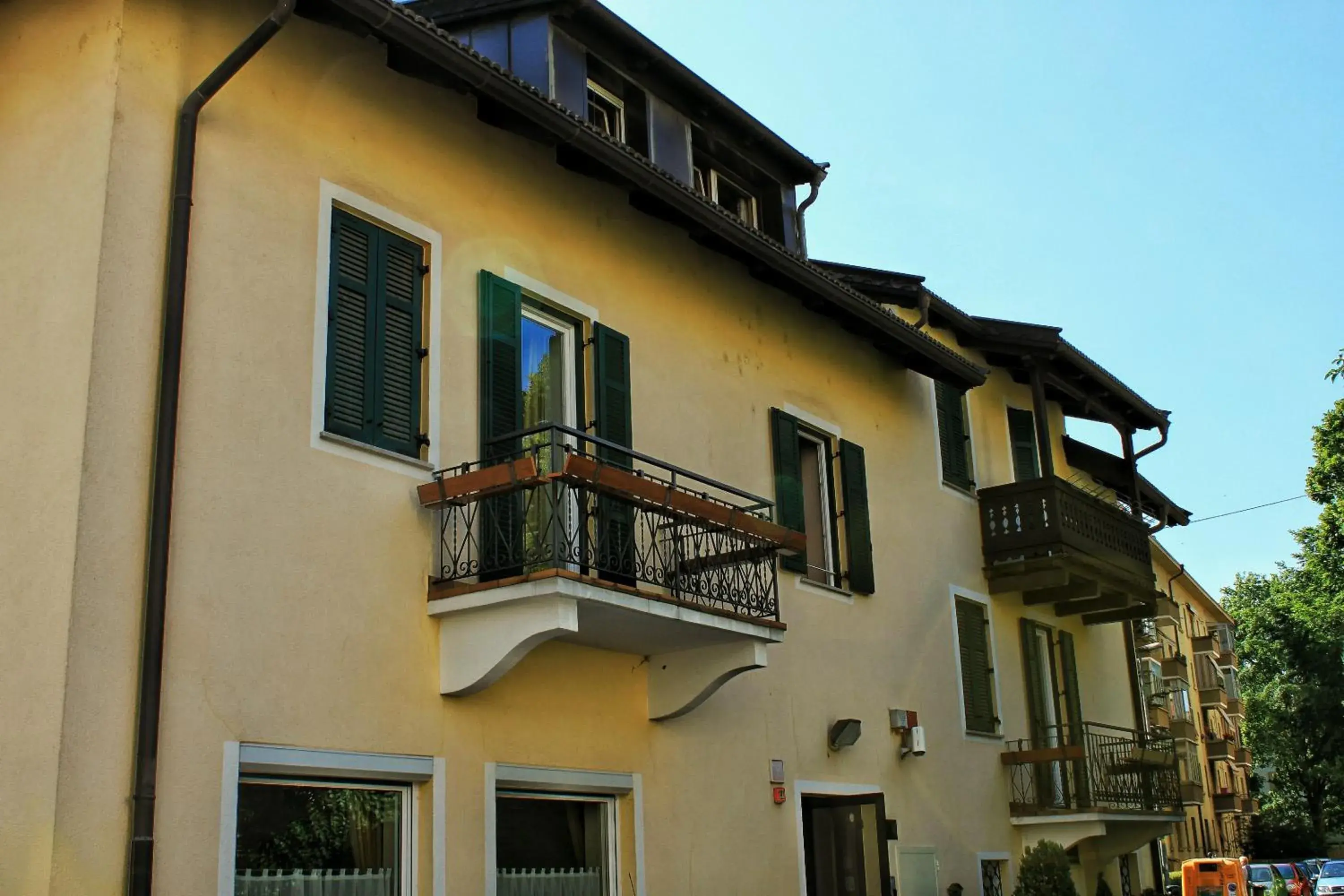 Facade/entrance, Property Building in Albergo Hofer