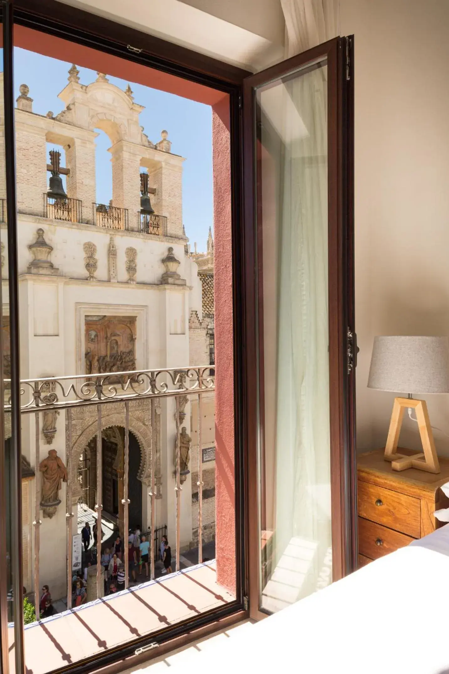 Balcony/Terrace in Puerta Catedral Apartments