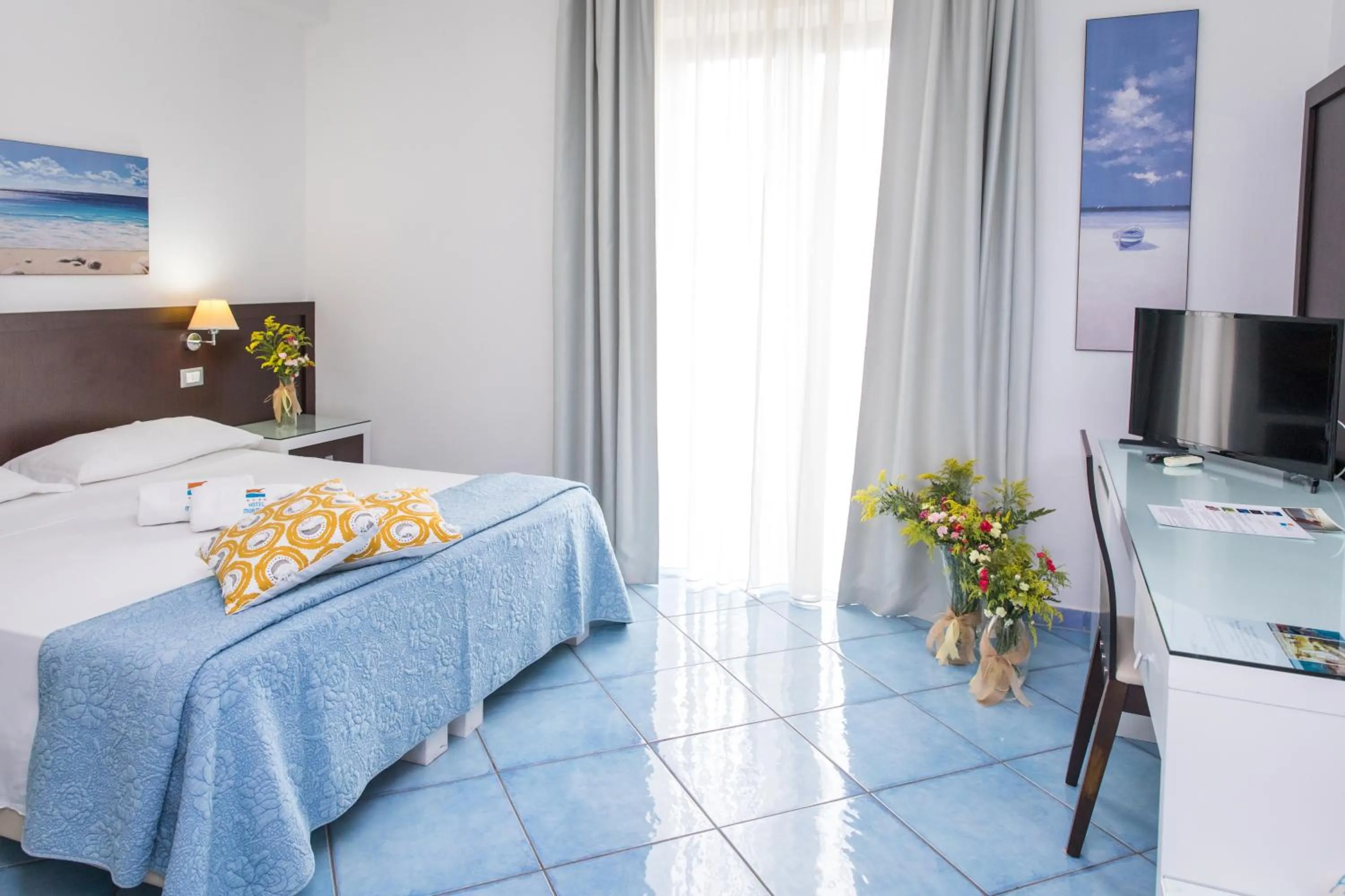 Bed in Hotel Murmann