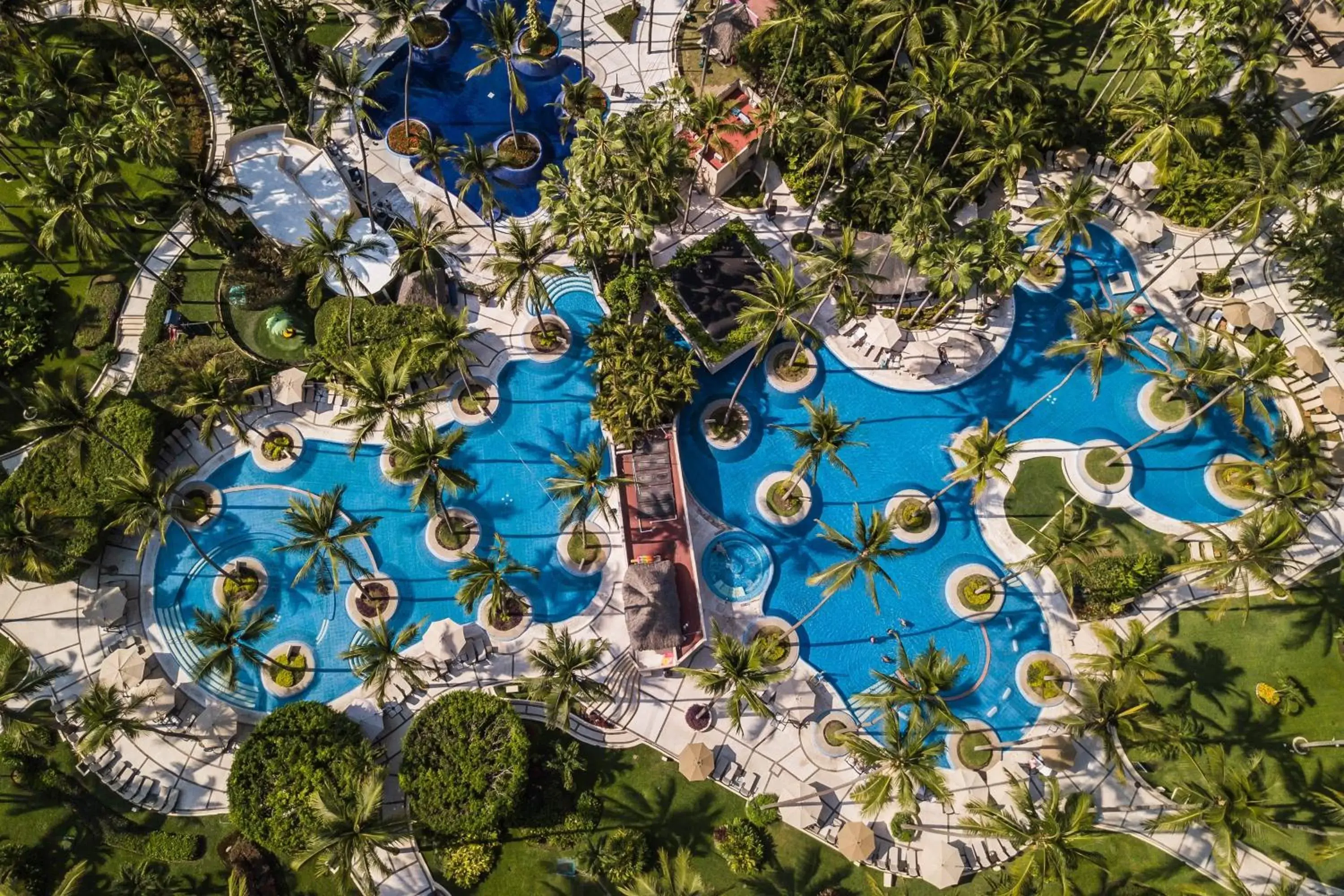 Swimming pool, Bird's-eye View in The Westin Resort & Spa, Puerto Vallarta