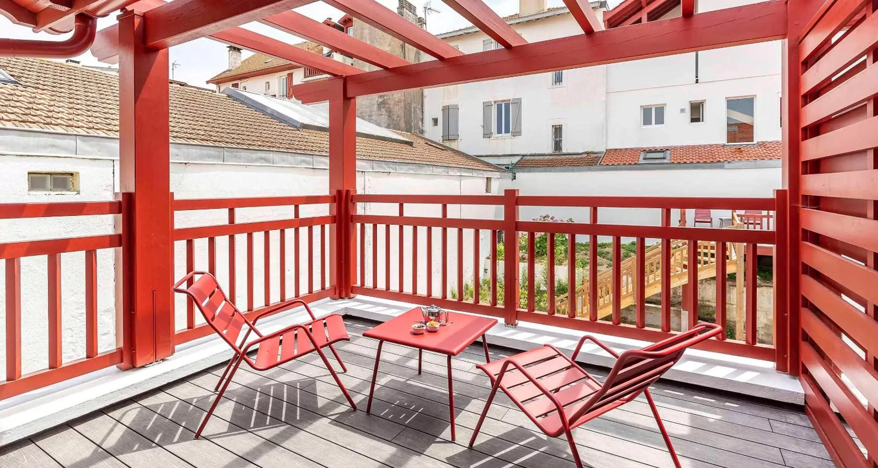 Bedroom, Balcony/Terrace in Best Western Kemaris