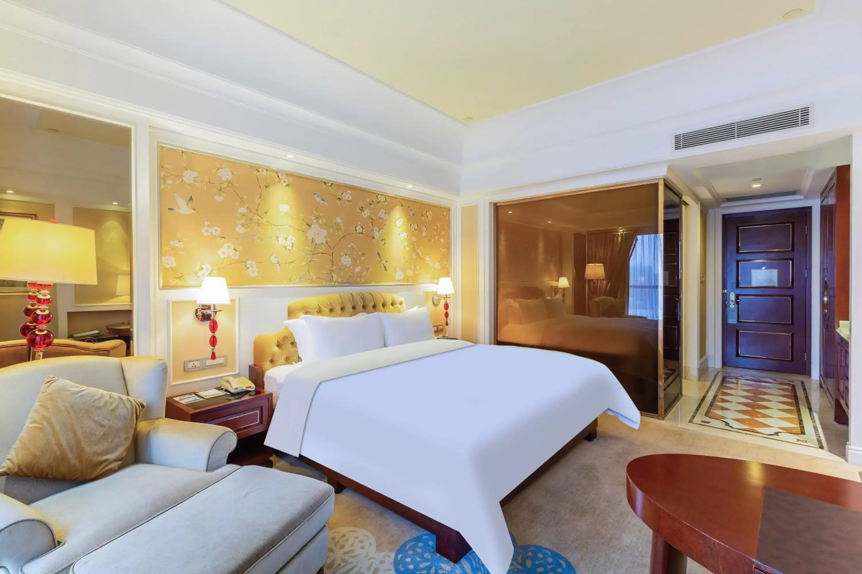 Bed in Wyndham Foshan Shunde