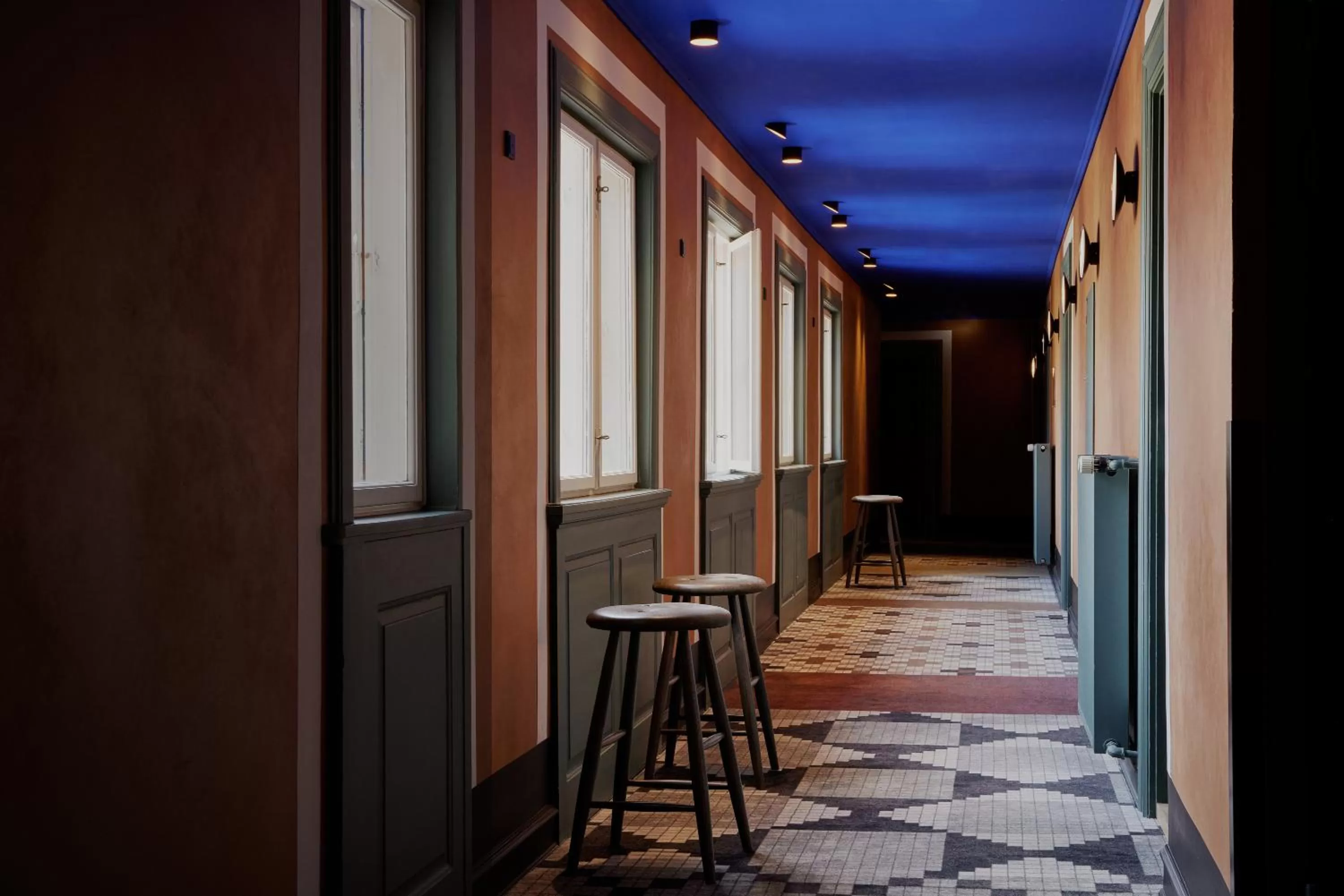 Decorative detail in Hotel Danmark