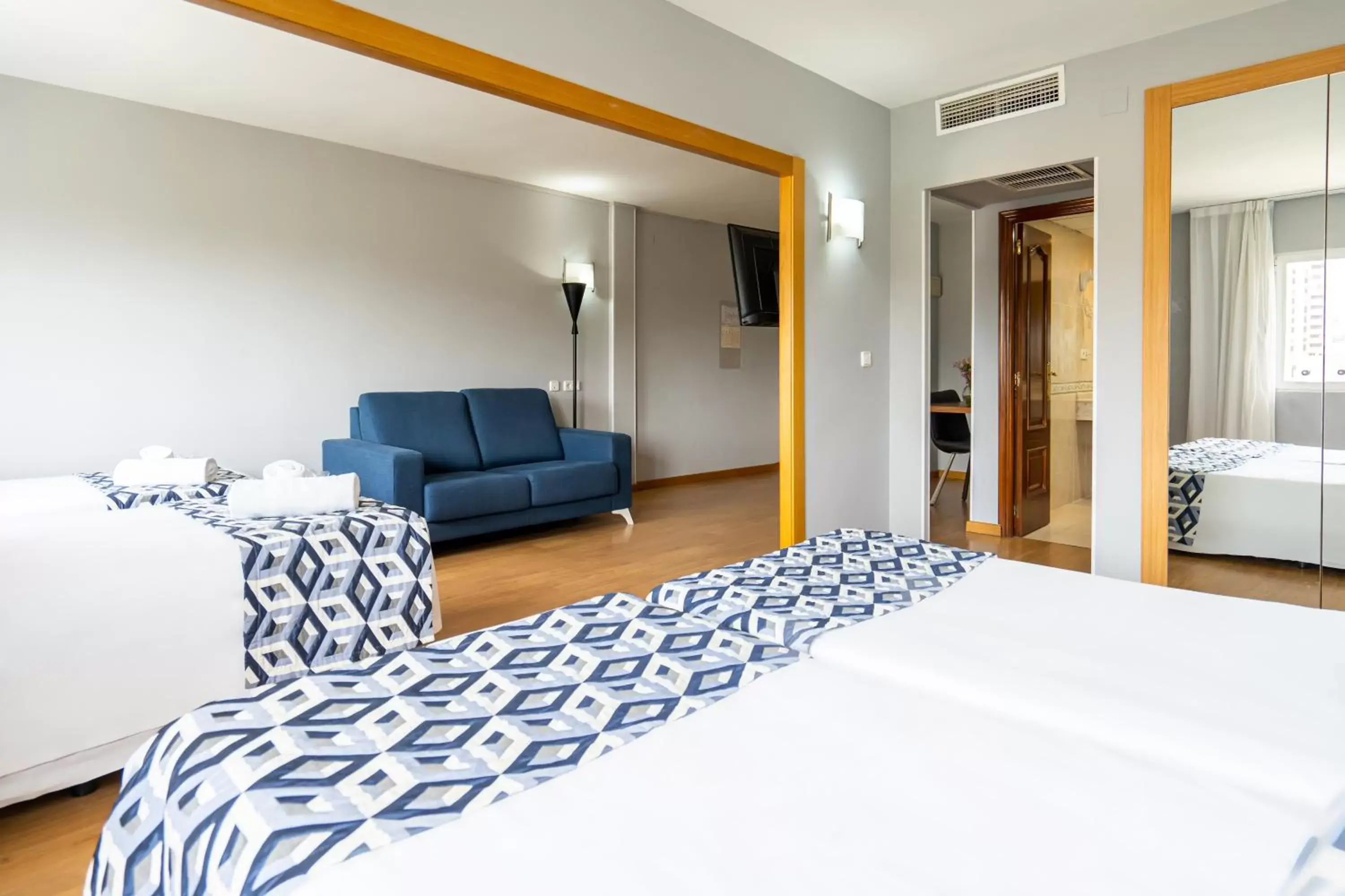 Bed in Hotel Beleret