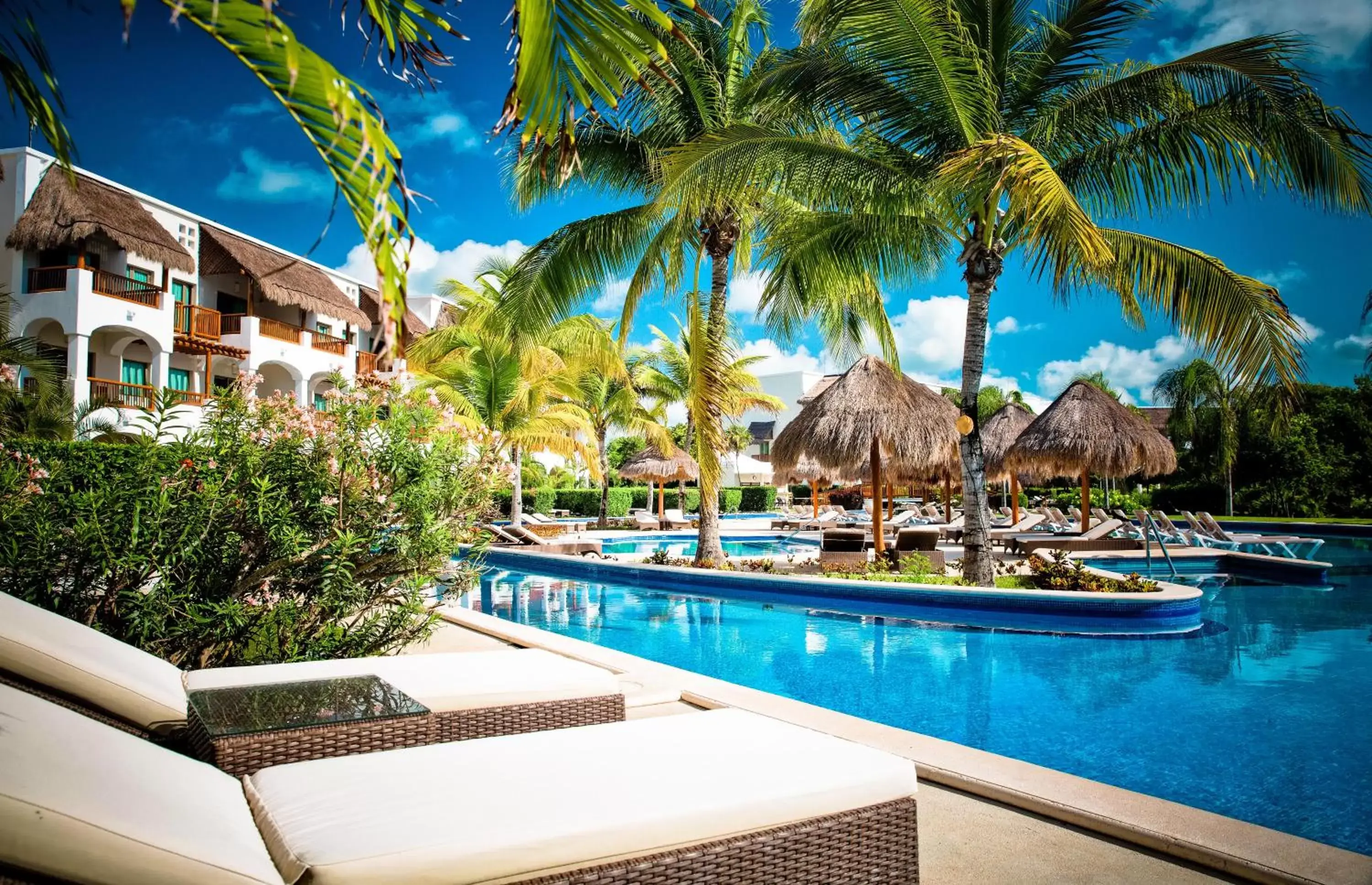 Swimming Pool in Valentin Imperial Riviera Maya All Inclusive - Adults Only