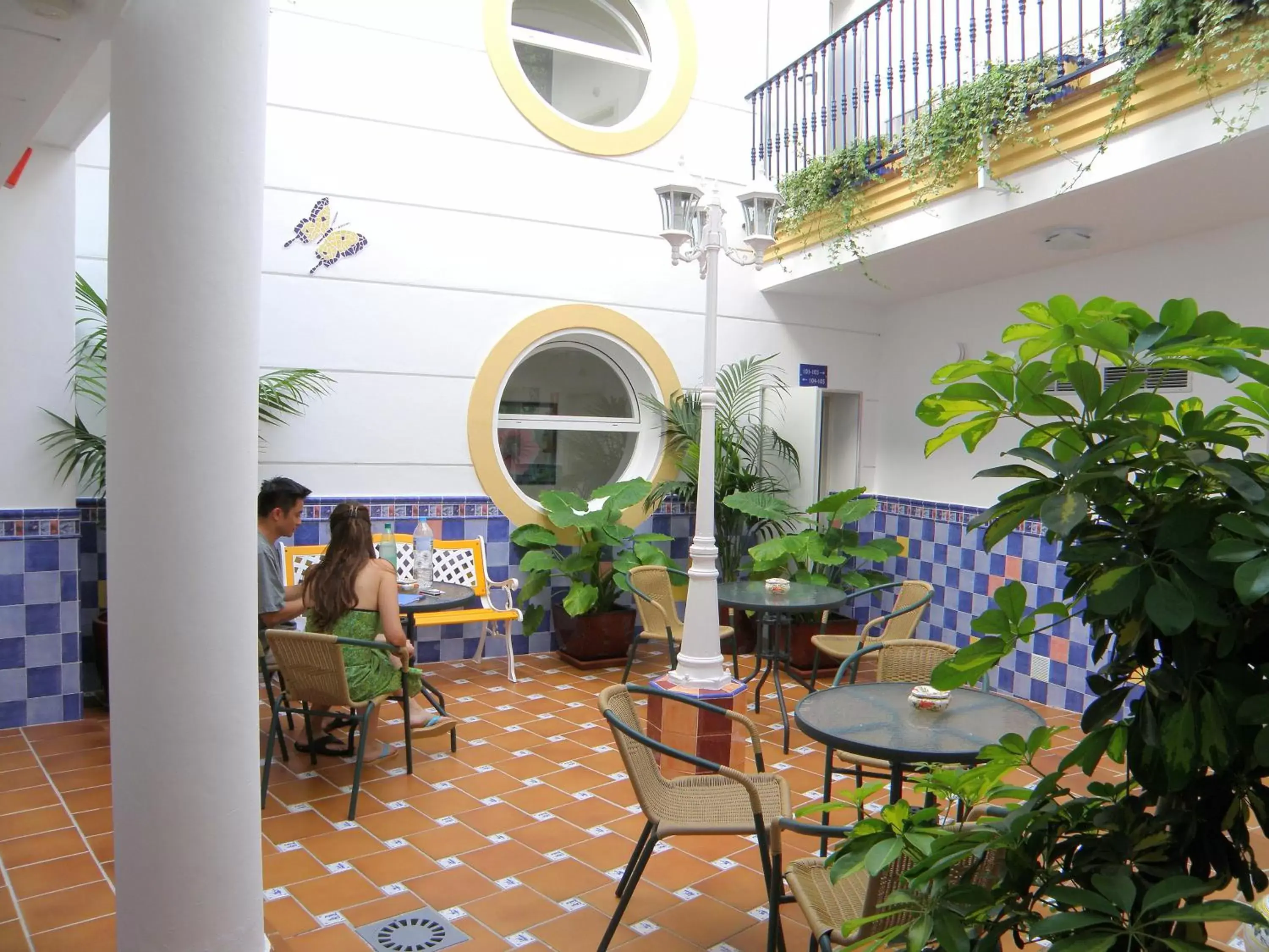 Balcony/Terrace in Hotel Puerta del Mar