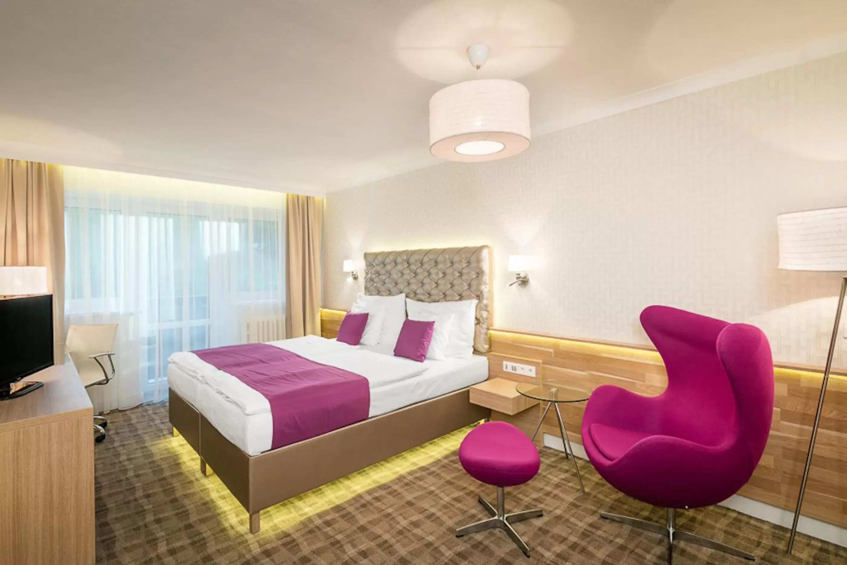 Bed, Room Photo in Pytloun Wellness Hotel Harrachov