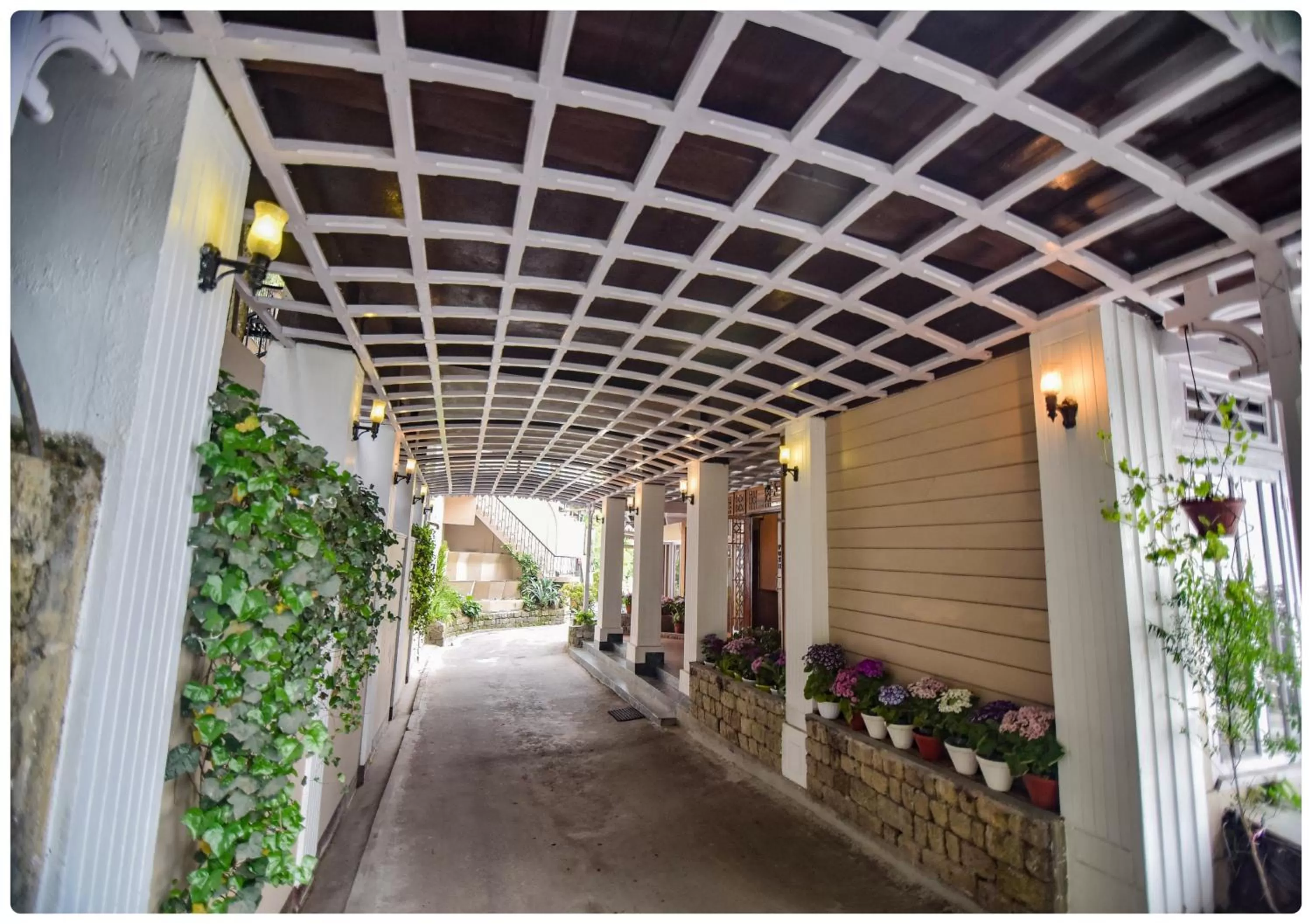 Facade/entrance in Cedar Inn