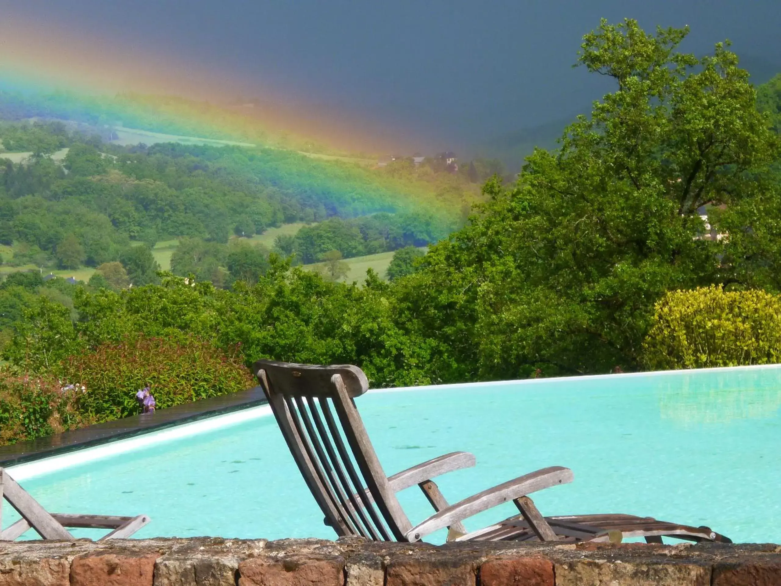 Swimming Pool in Chambre d'Hotes Le Ponsonnet