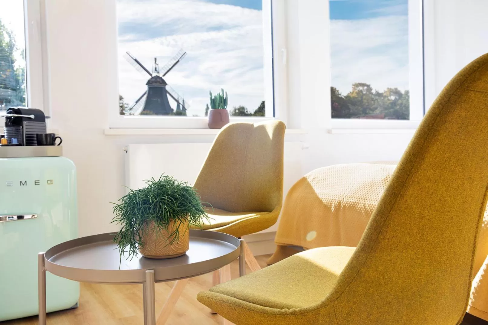 Seating area in Louis & Louise Apartments & Rooms I Digital Check In