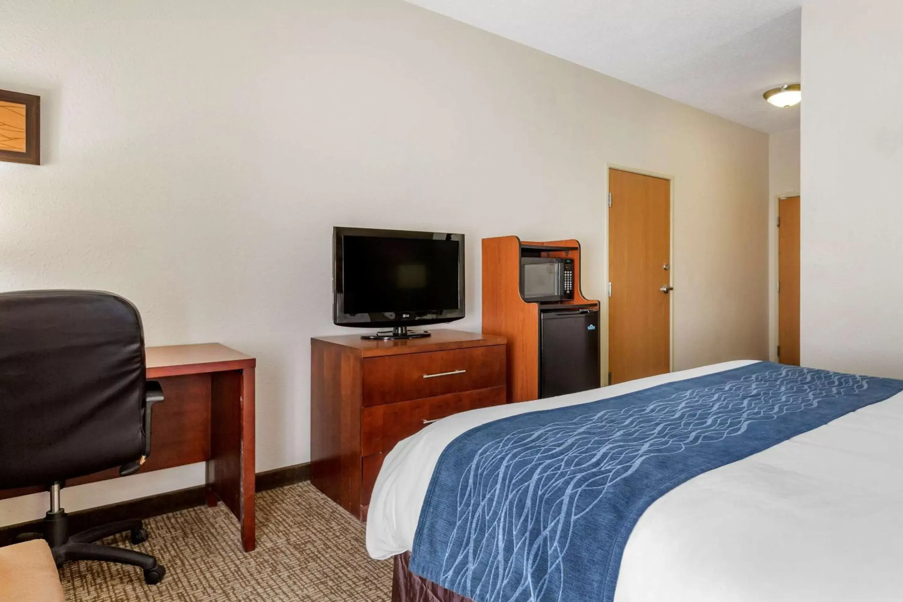 Photo of the whole room, TV/Entertainment Center in Comfort Inn Downtown - University Area