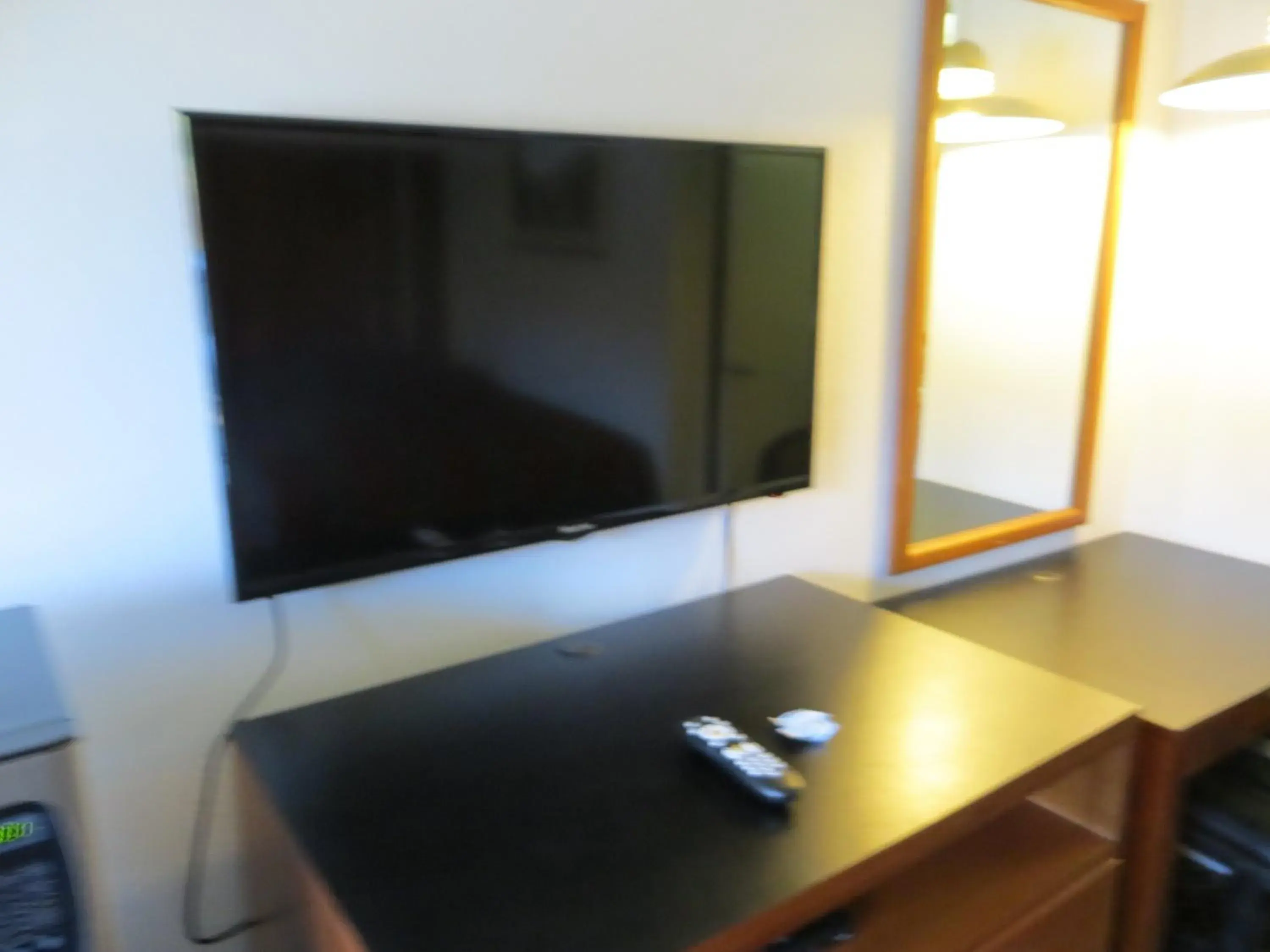 Decorative detail, TV/Entertainment Center in Riverside Inn & Suites