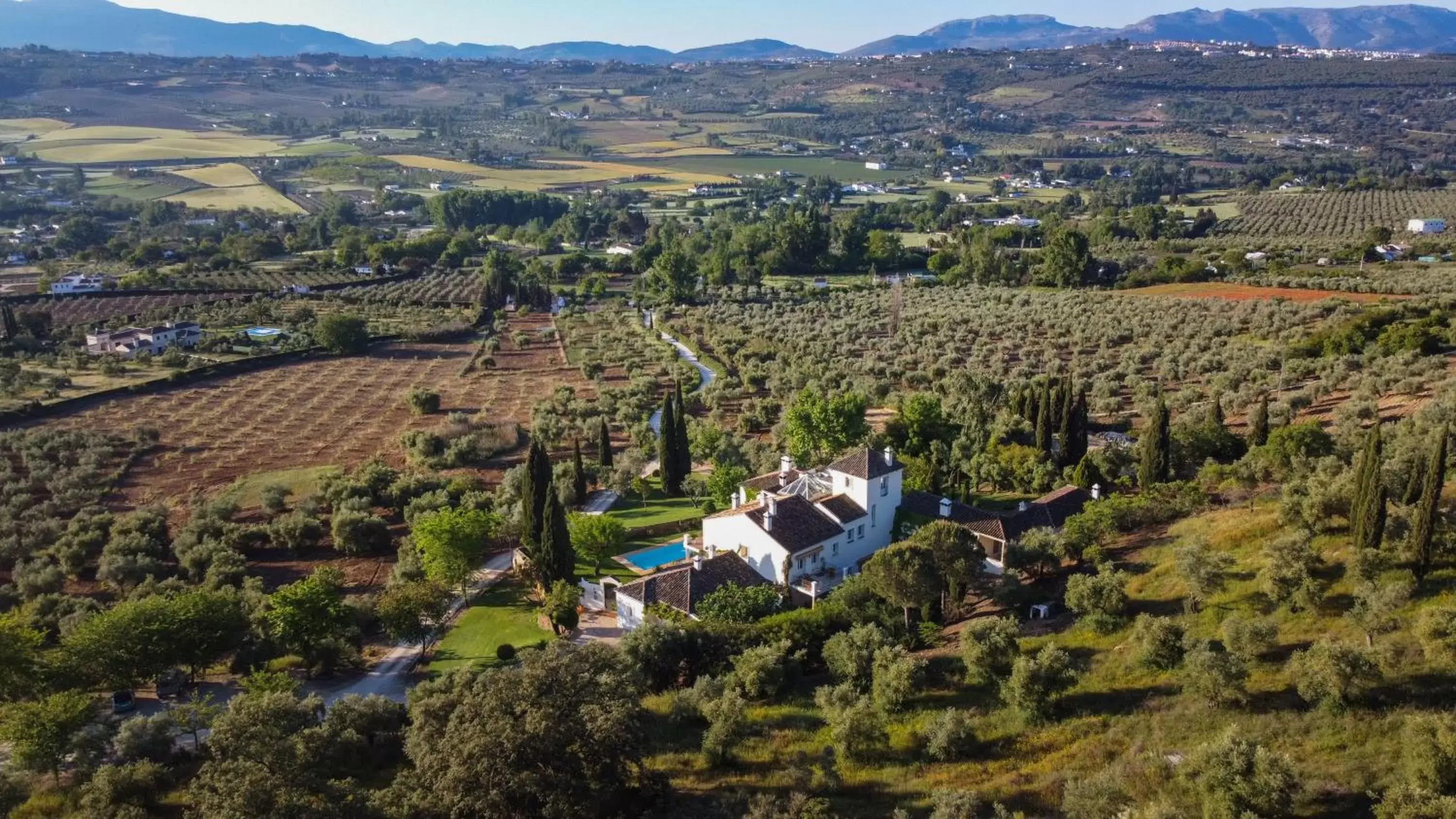 Property building, Bird's-eye View in Hotel La Fuente de la Higuera