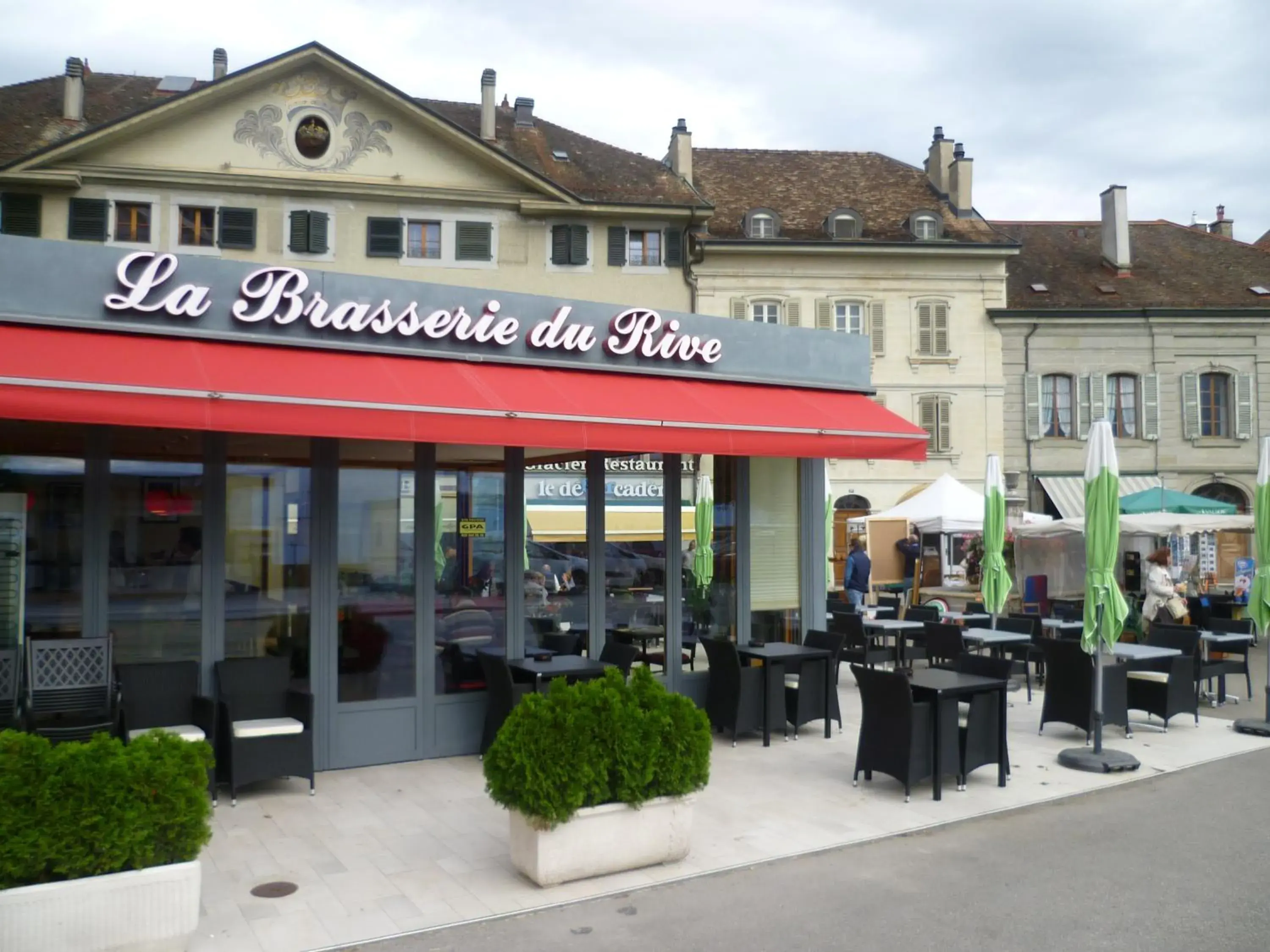 Facade/entrance in Hotel Le Rive