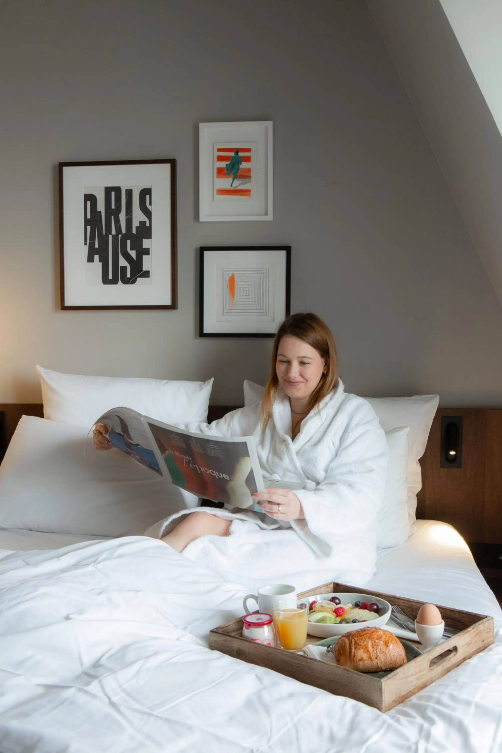 Bed in ibis Styles Paris Gare du Nord TGV