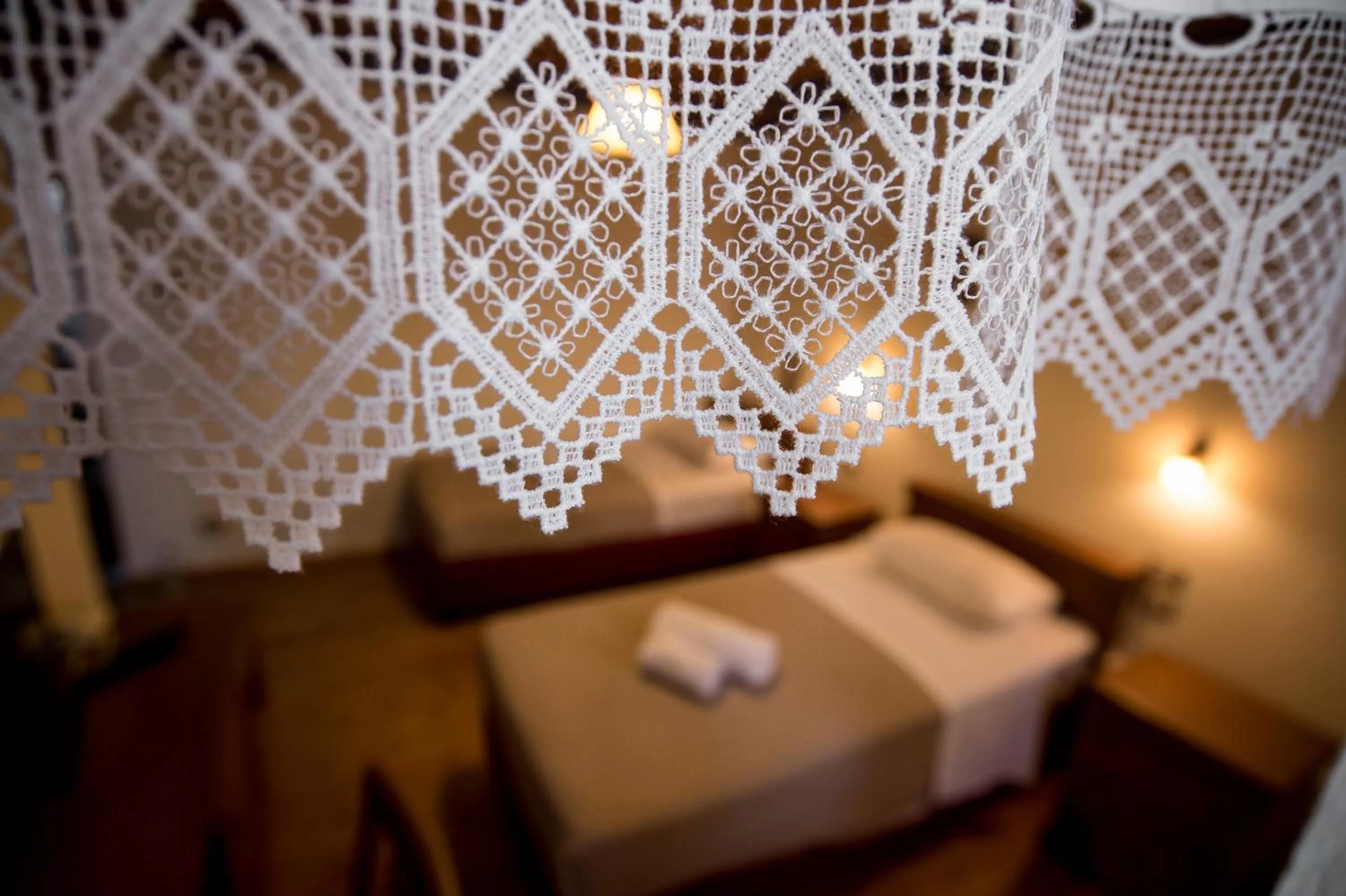 Decorative detail, Bed in Hotel Kalemi 2