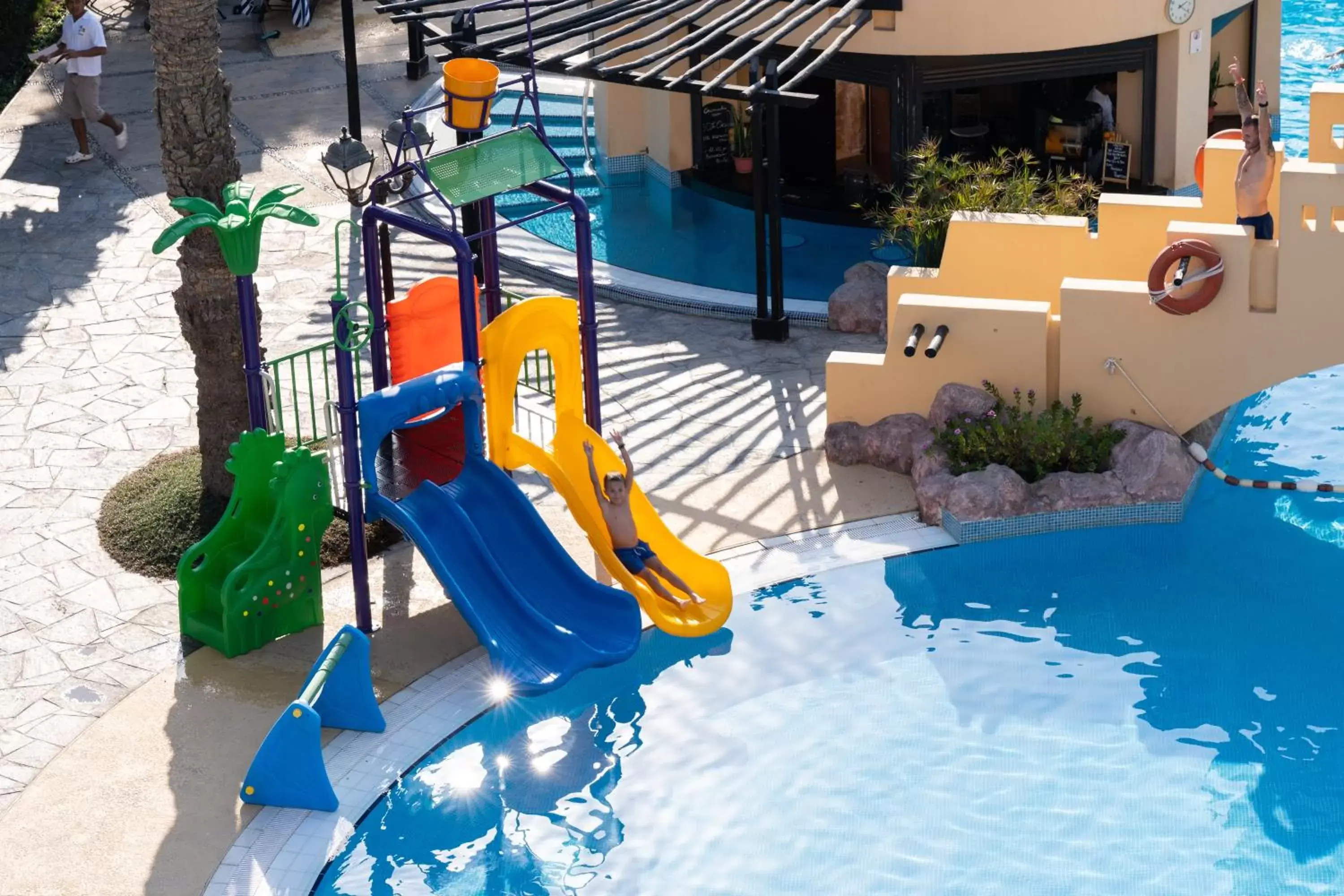 Swimming pool, Water Park in Novotel Bahrain Al Dana Resort