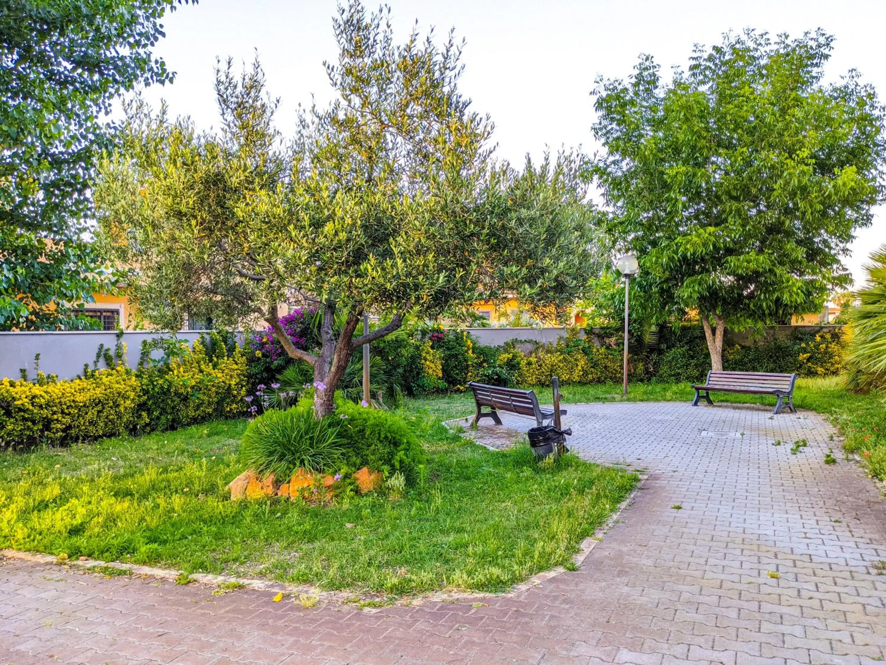 Garden in Isa Residence Fiumicino Airport