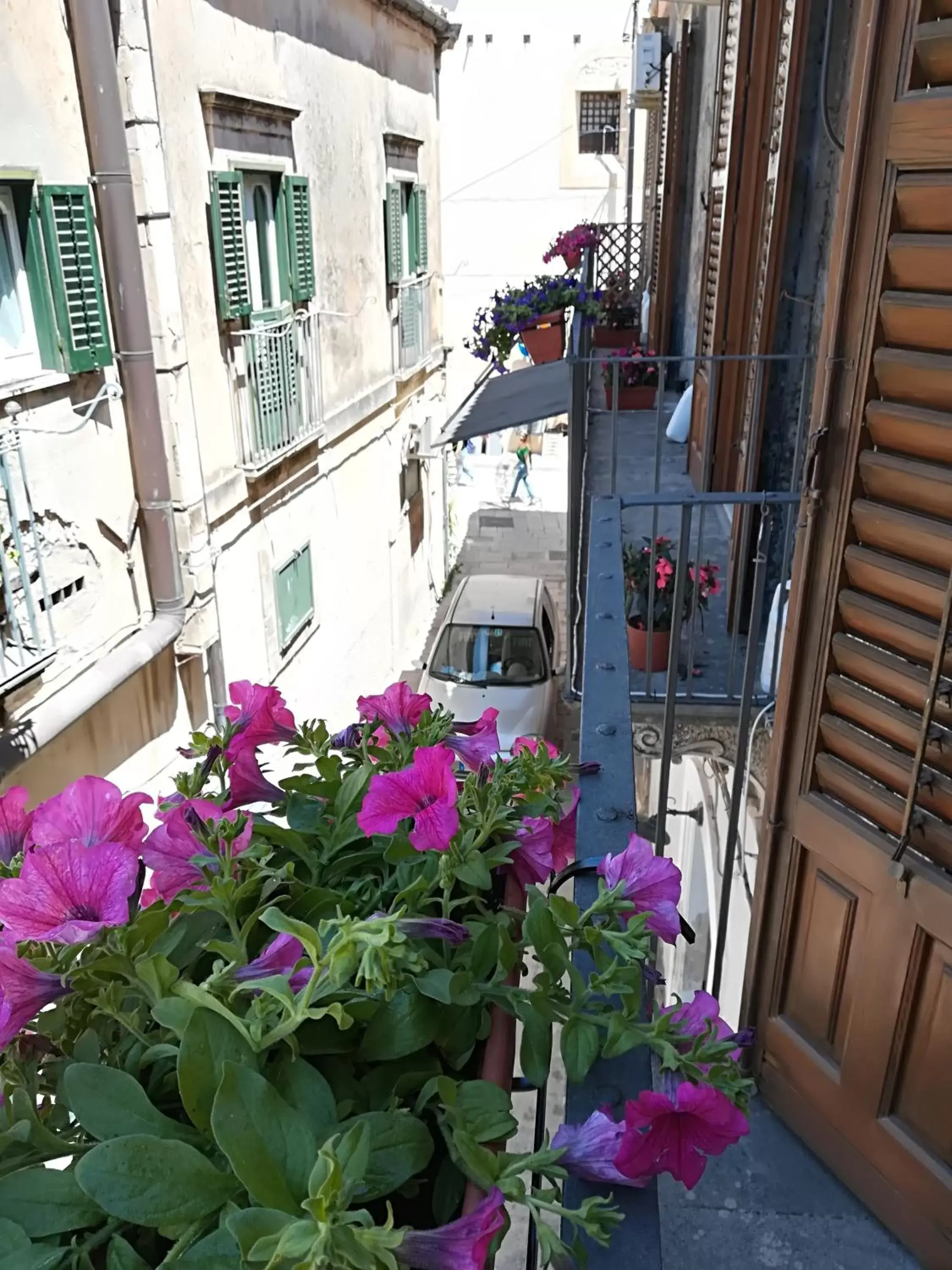 Balcony/Terrace in Residenza Donnafugata B&B