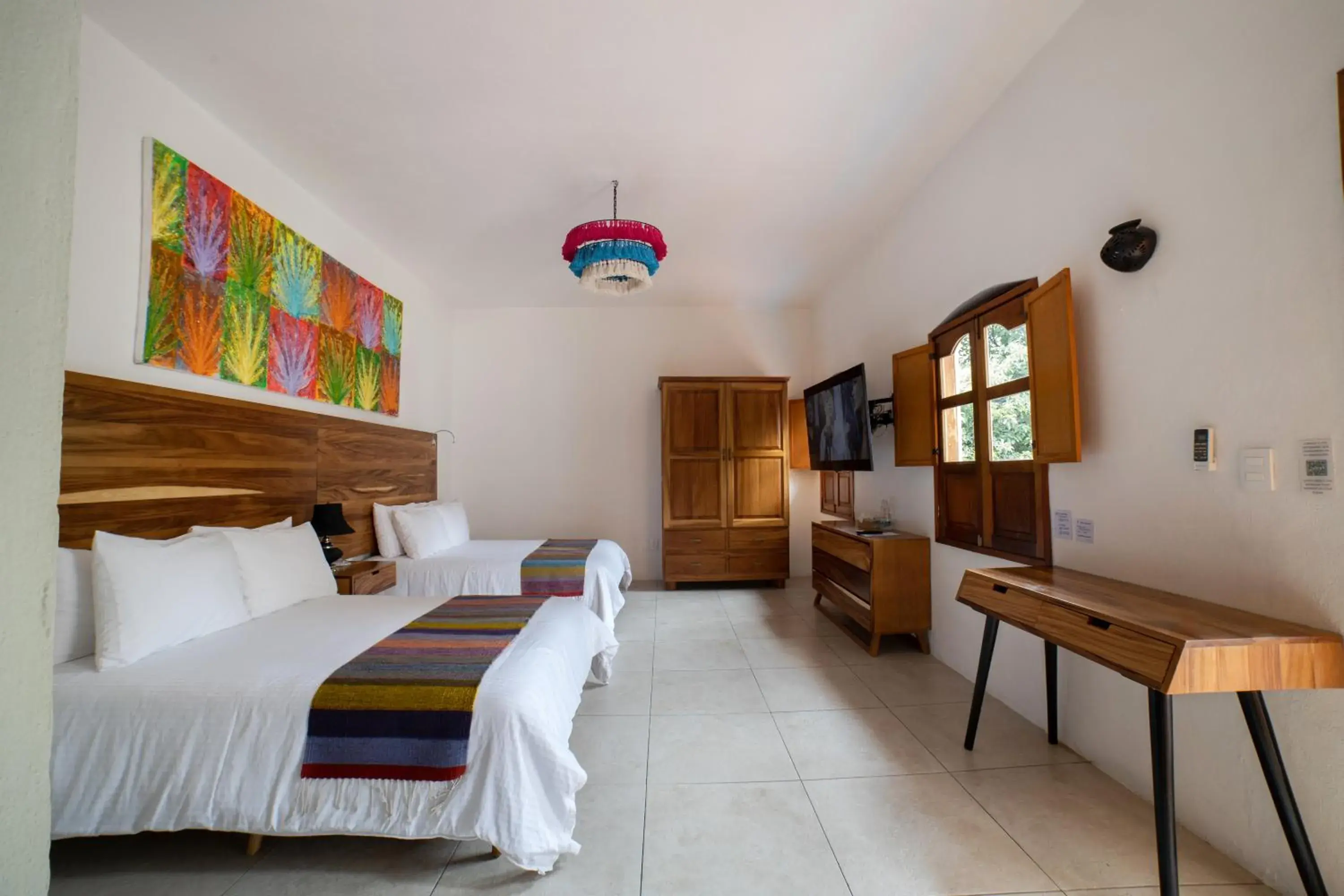 Bedroom in NaNa Vida Hotel Oaxaca
