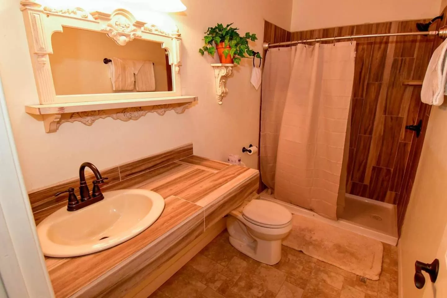 Bathroom in Black Forest Lodge