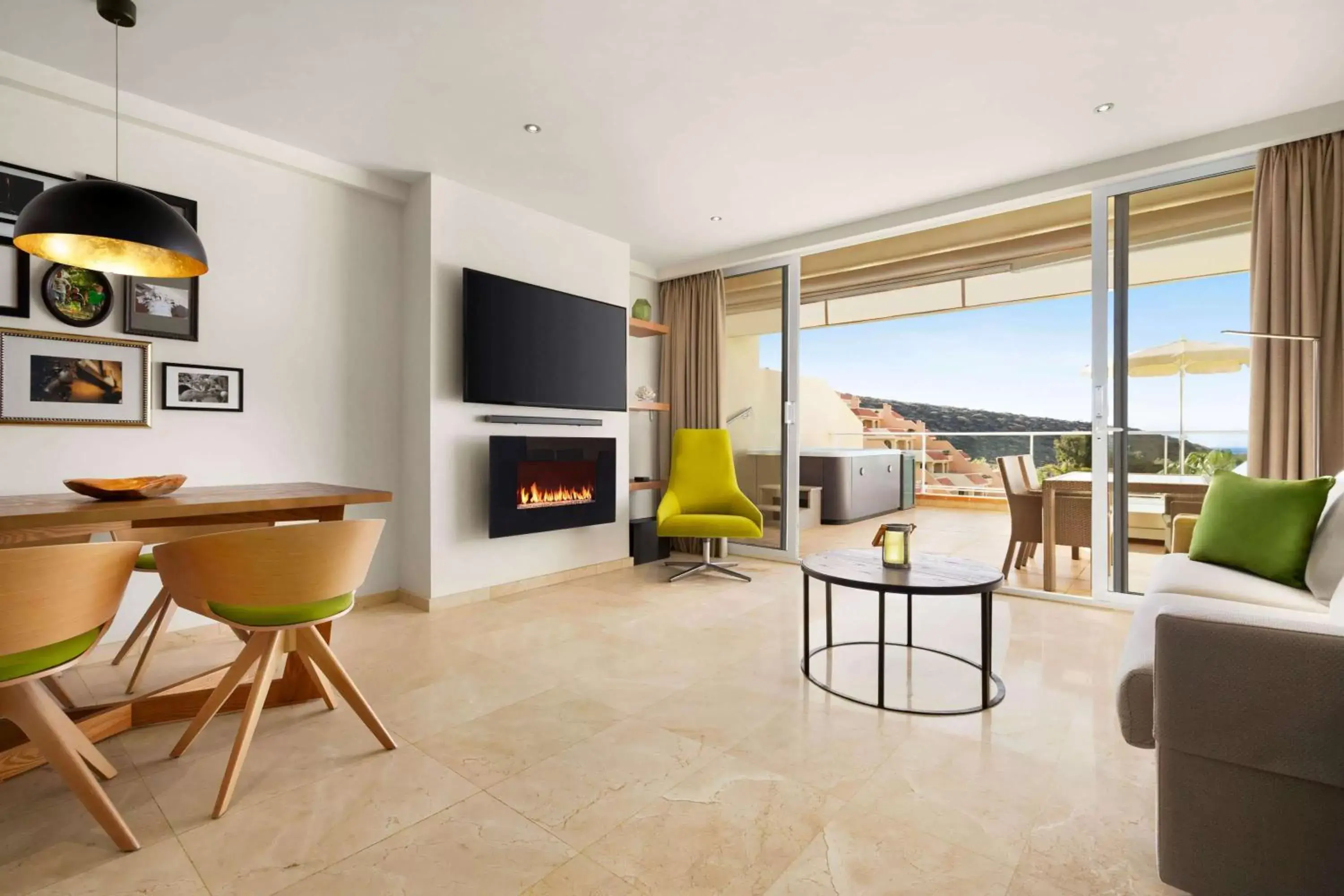 Bed, Seating Area in Wyndham Residences Costa Adeje