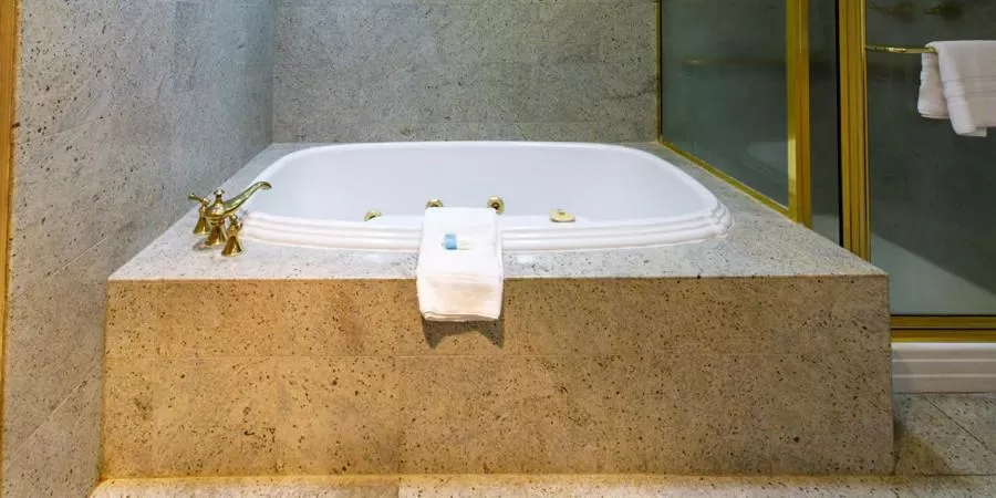 Bathroom in Maverick Hotel and Casino by Red Lion Hotels