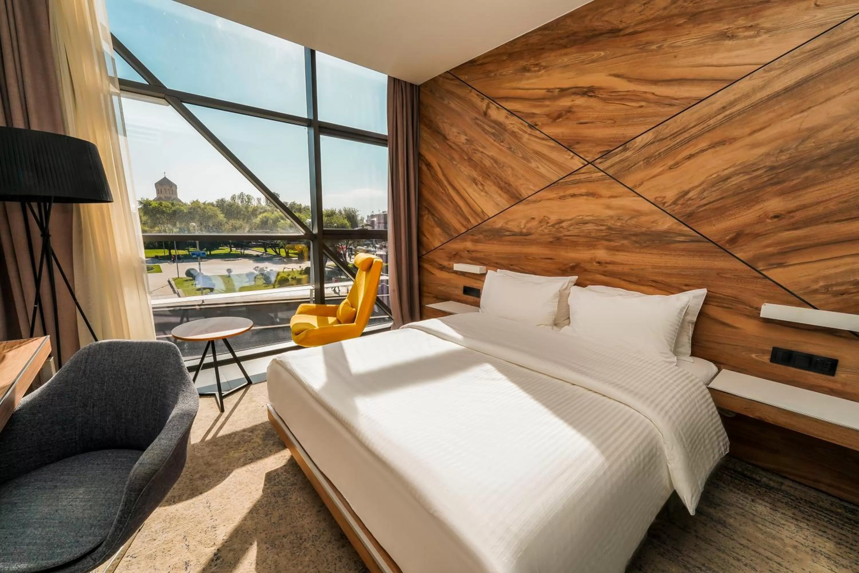 Bed in Messier 53 Hotel Yerevan