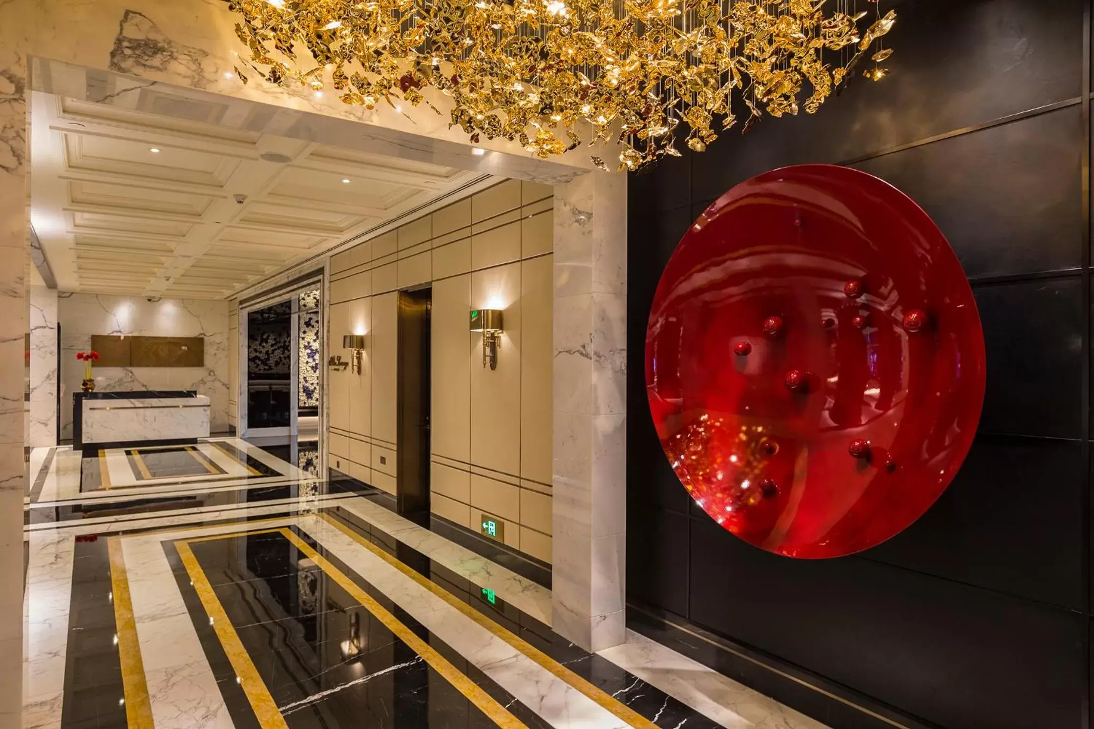 Lobby or reception in Bellagio by MGM Shanghai - on the bund Lobby or reception in Bellagio by MGM Shanghai - on the bund