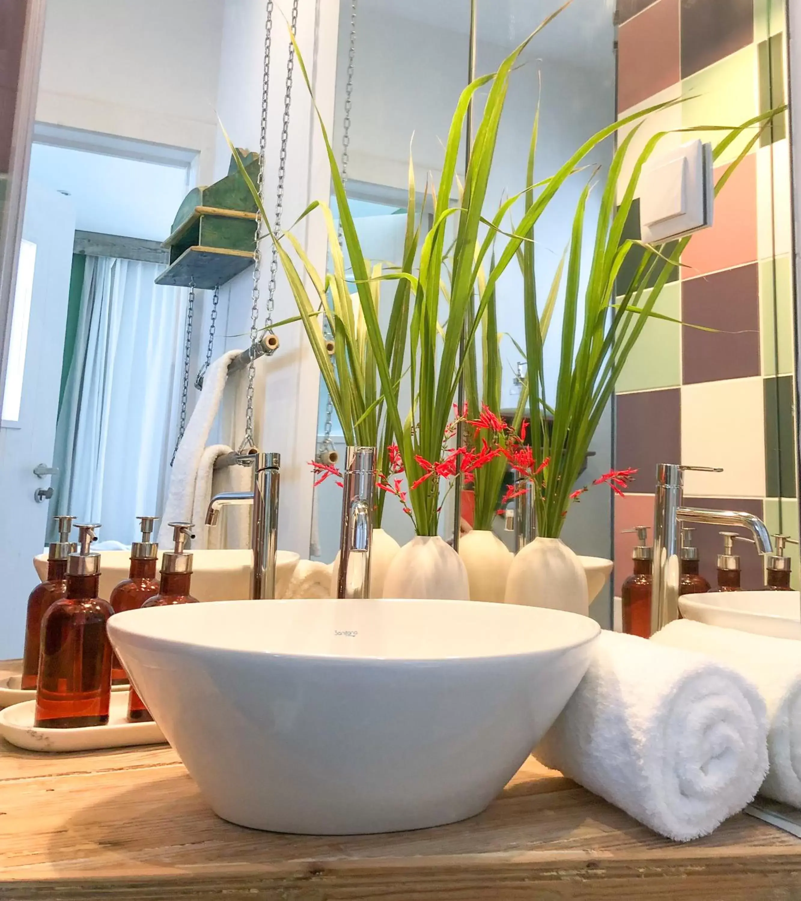 Shower, Bathroom in Altanure - Almatere Food Forest Boutique Hotel