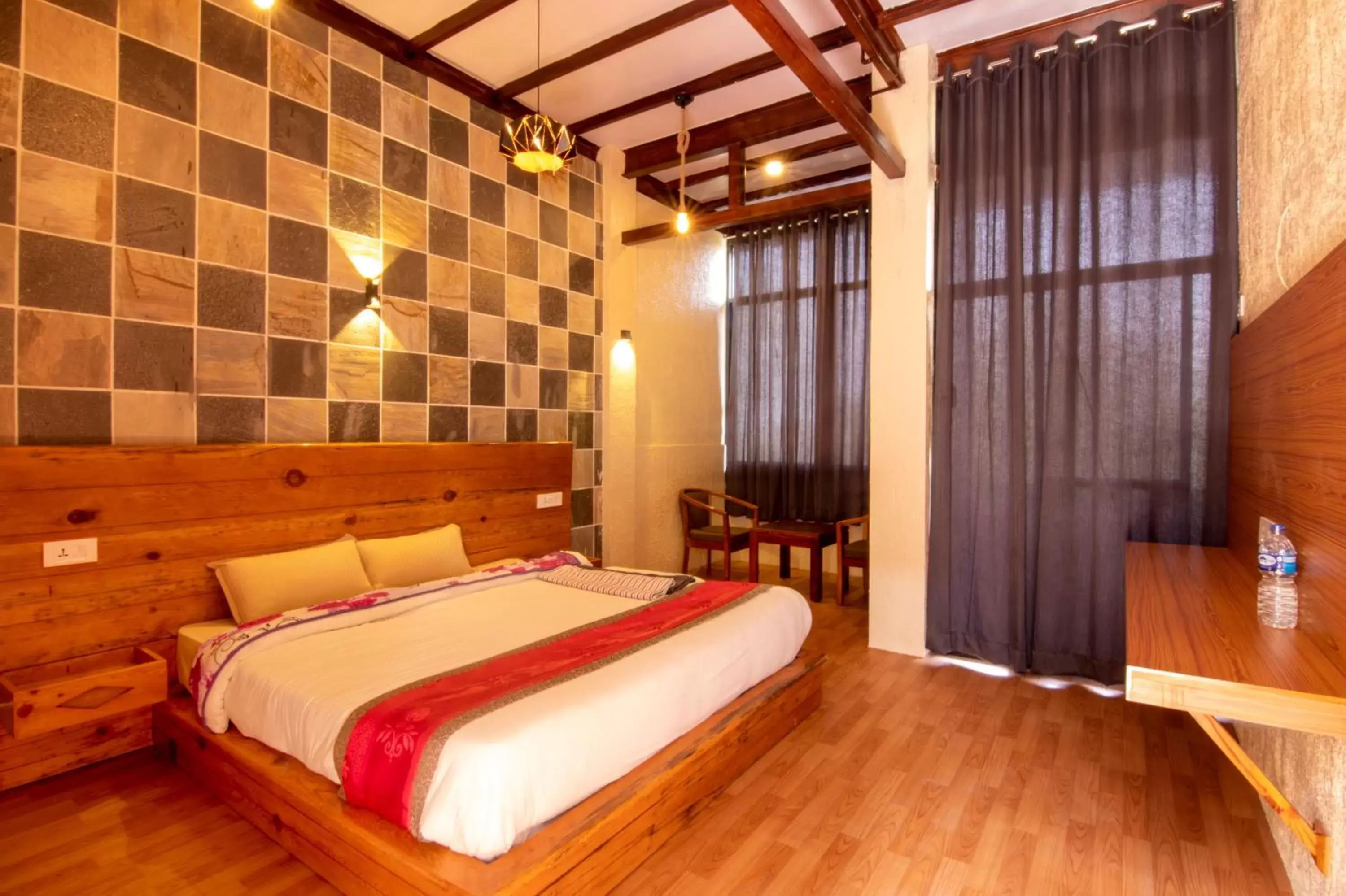 Bed in Peaceful Cottage & Cafe Du Mont Bed in Peaceful Cottage & Cafe Du Mont