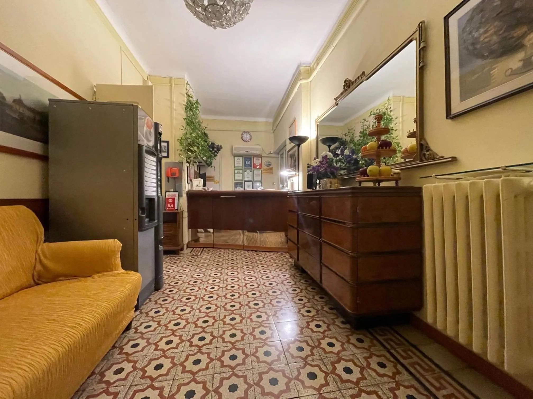 Lobby or reception in Hotel Panorama Bologna Centro