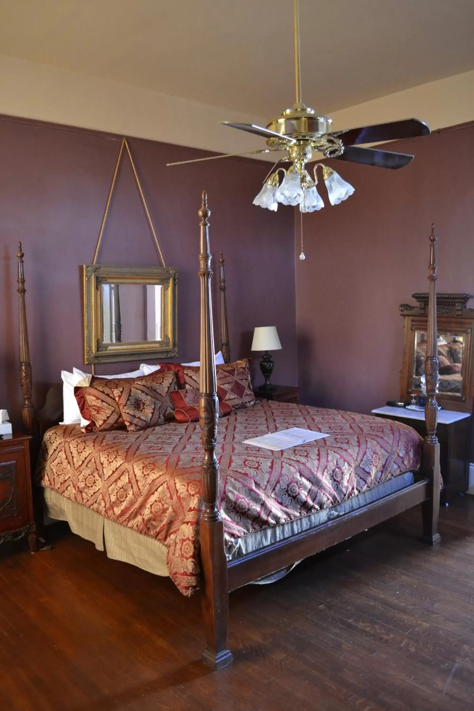 Photo of the whole room, Bed in Edgar Degas House Historic Home and Museum