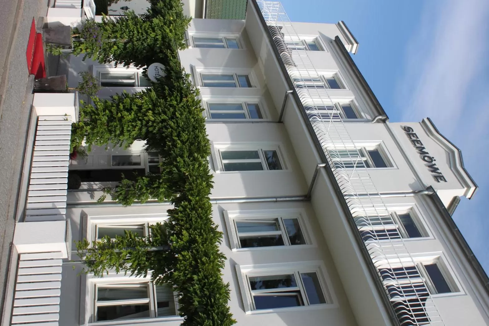 Facade/entrance in Hotel Seemöwe