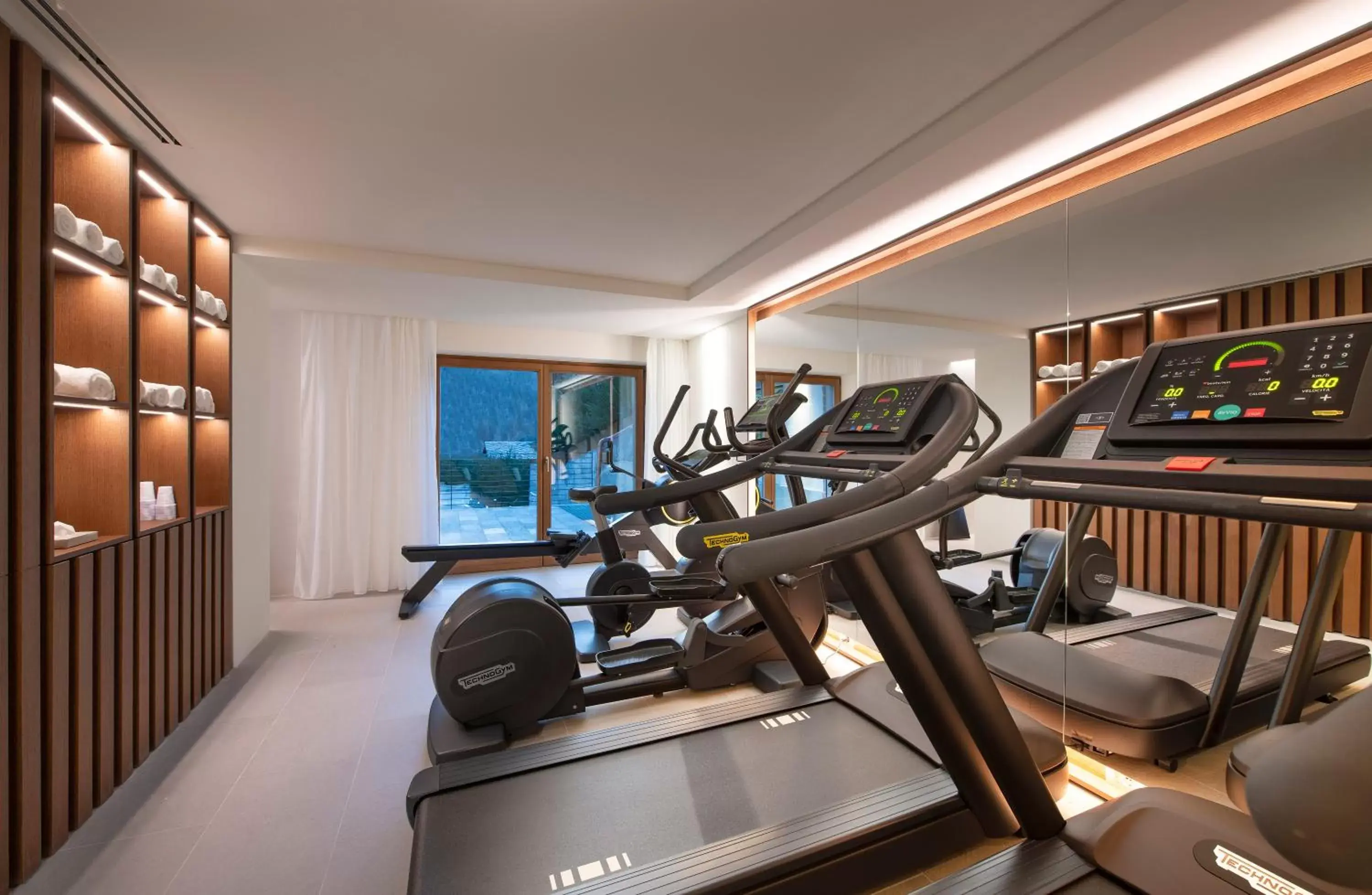 Fitness centre/facilities, Fitness Center/Facilities in Le Massif Hotel & Lodge Courmayeur The Leading Hotels of the World