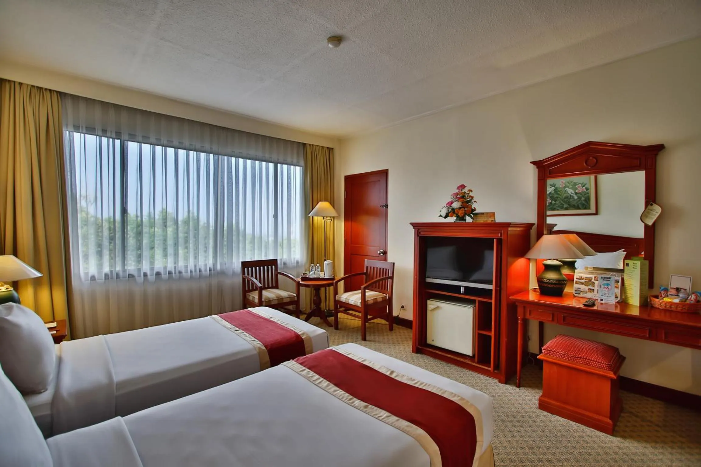 Bed in The Jayakarta Suites Bandung