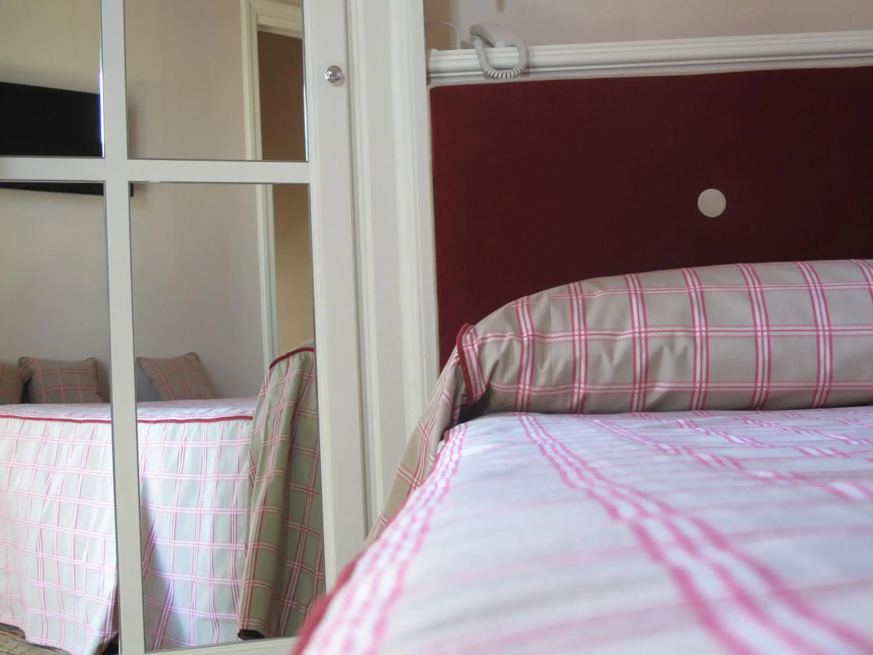 Decorative detail, Bed in Hotel Patria Decorative detail, Bed in Hotel Patria