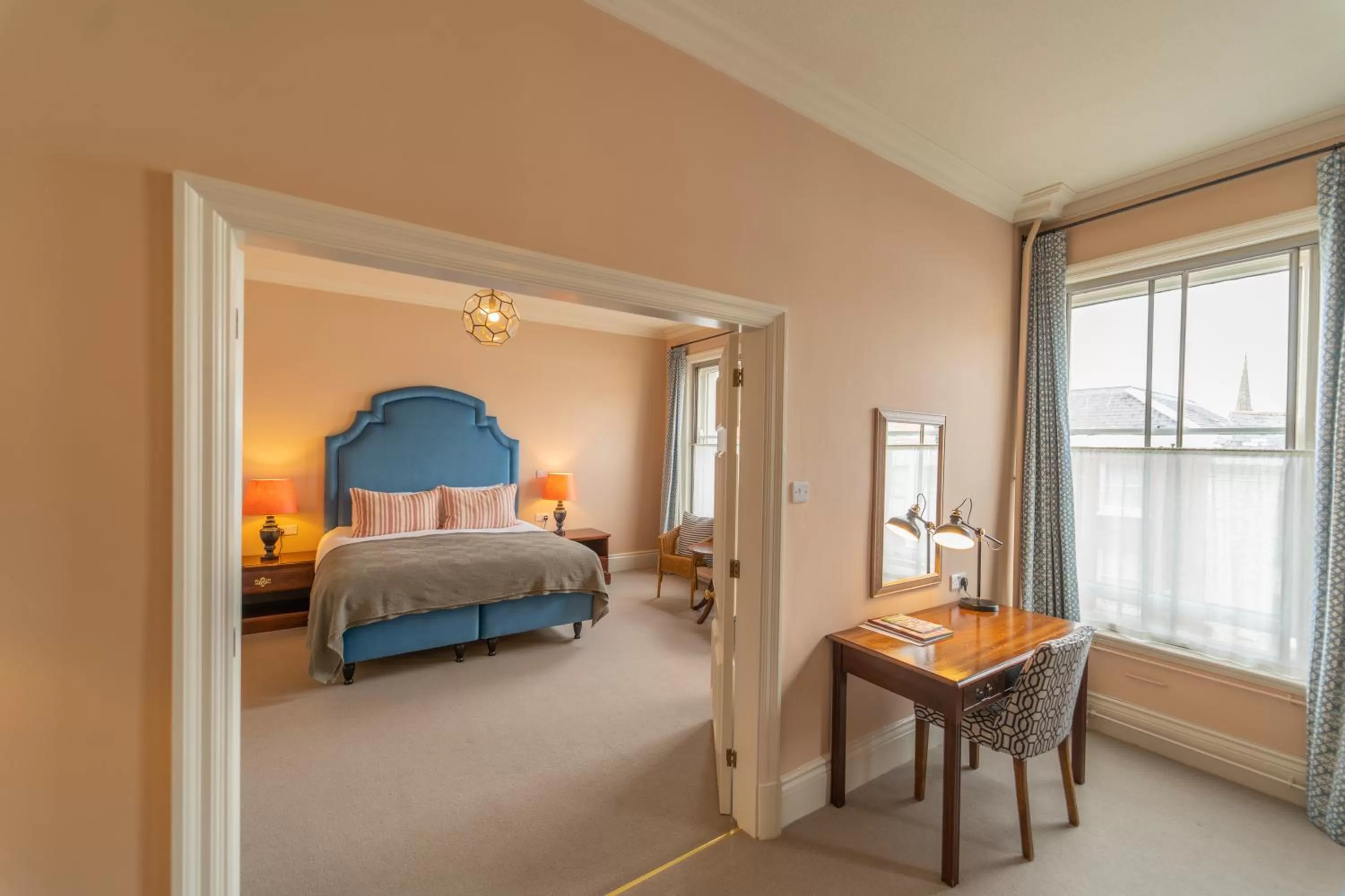 Bed in The Green Dragon Hotel